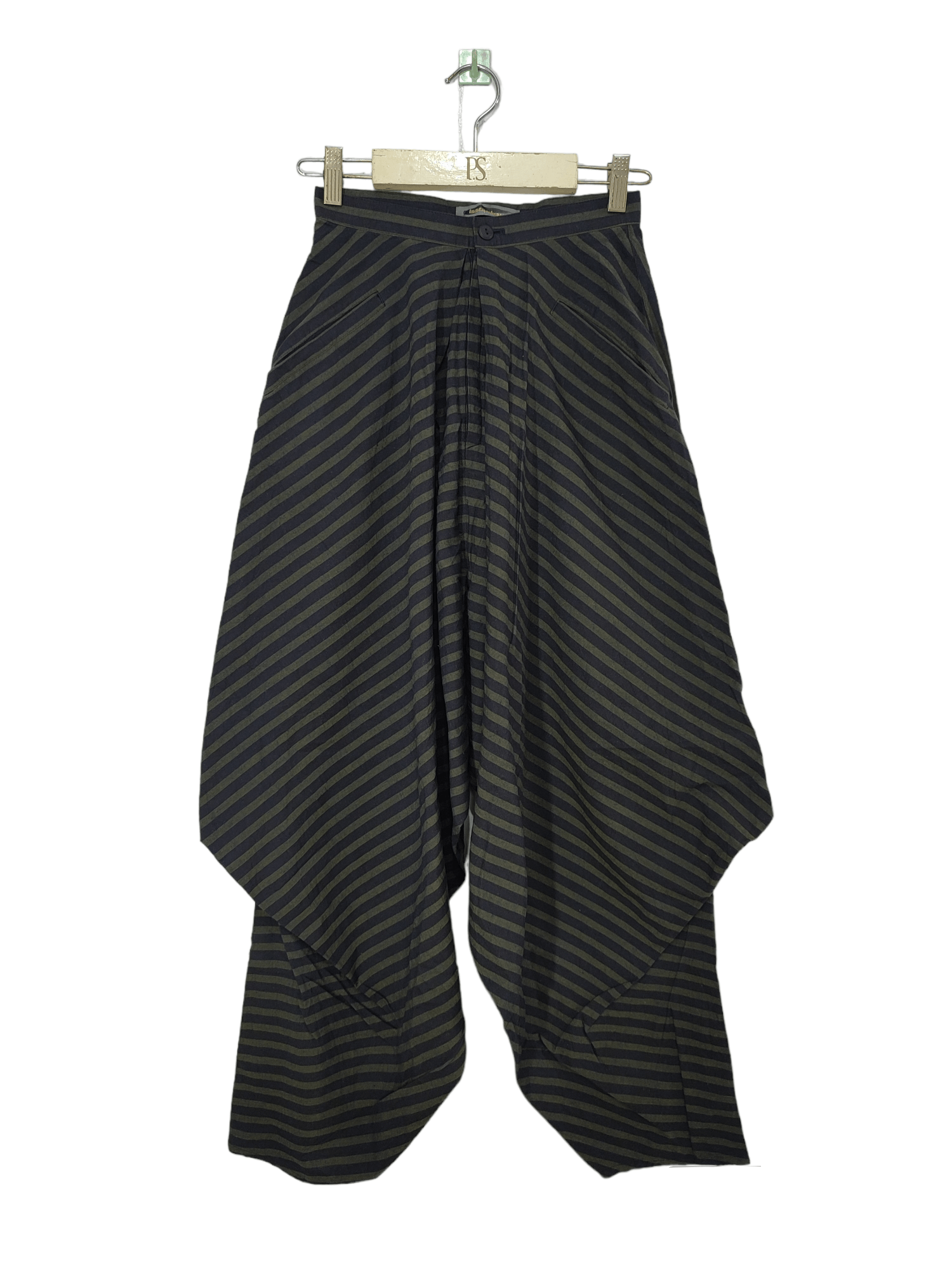 image of VTG Issey Miyake Stripe Baloon Pants in Mix, Women's (Size 28)