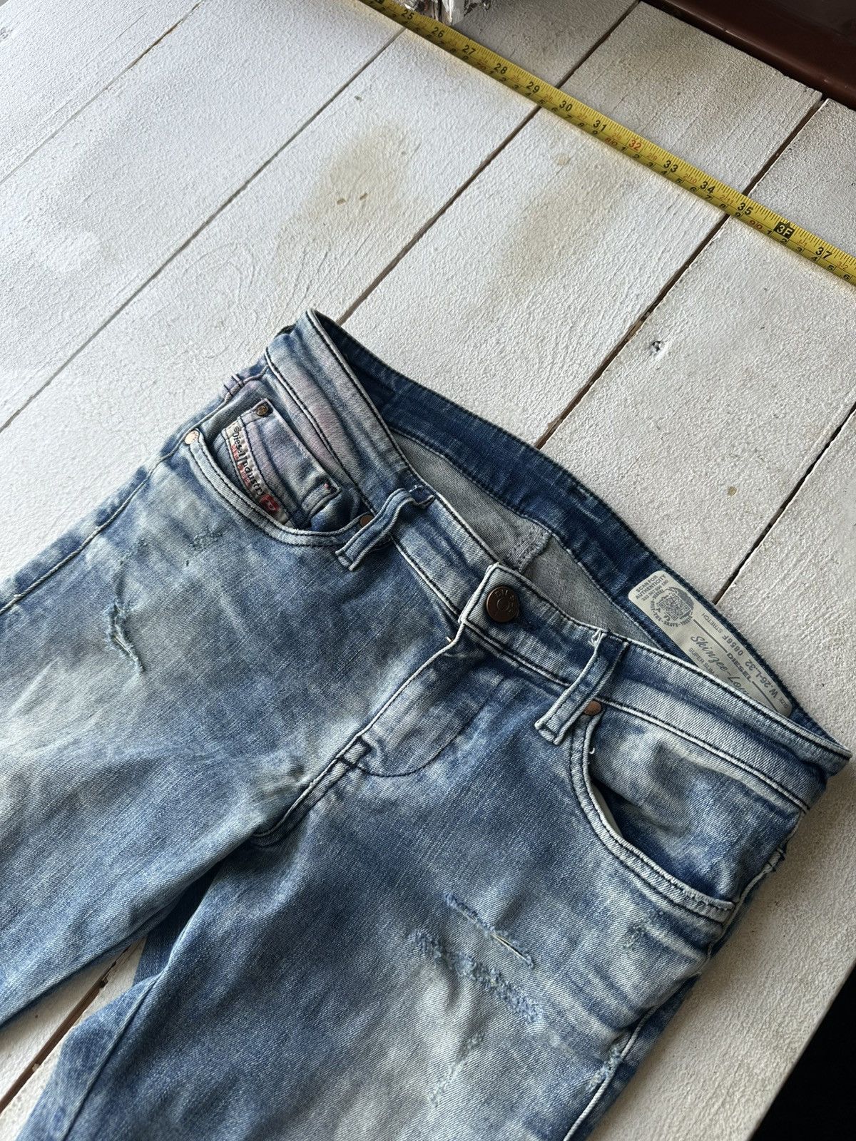 Diesel 🚨Gothic Diesel Regular Slim relax Flared Jeans Womens Size 26" / US 2 / IT 38 - 2 Thumbnail