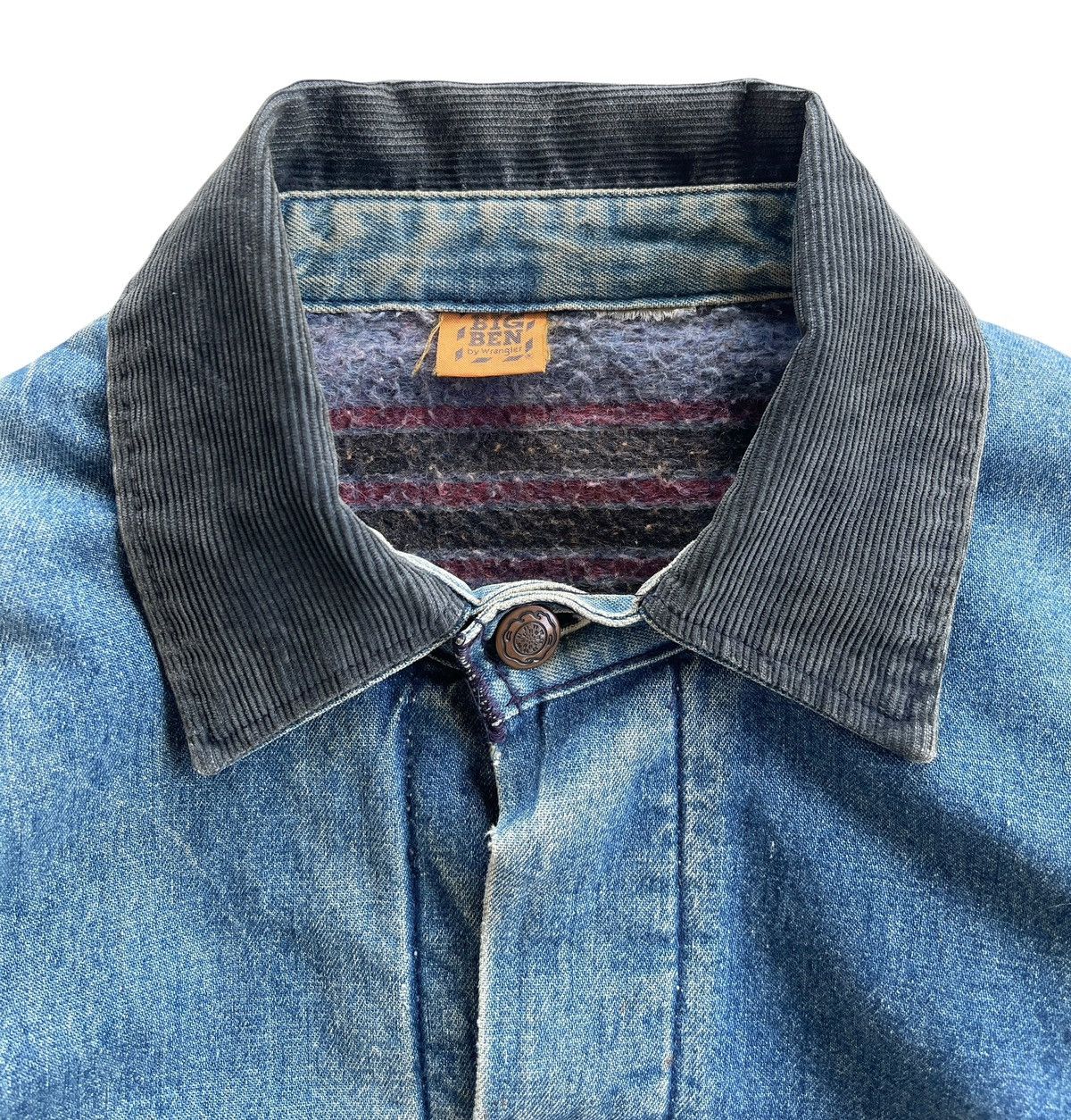 Vintage 70s Big Ben Wrangler Blanket Workwear Denim Size US M / EU 48-50 / 2 - 9 Thumbnail