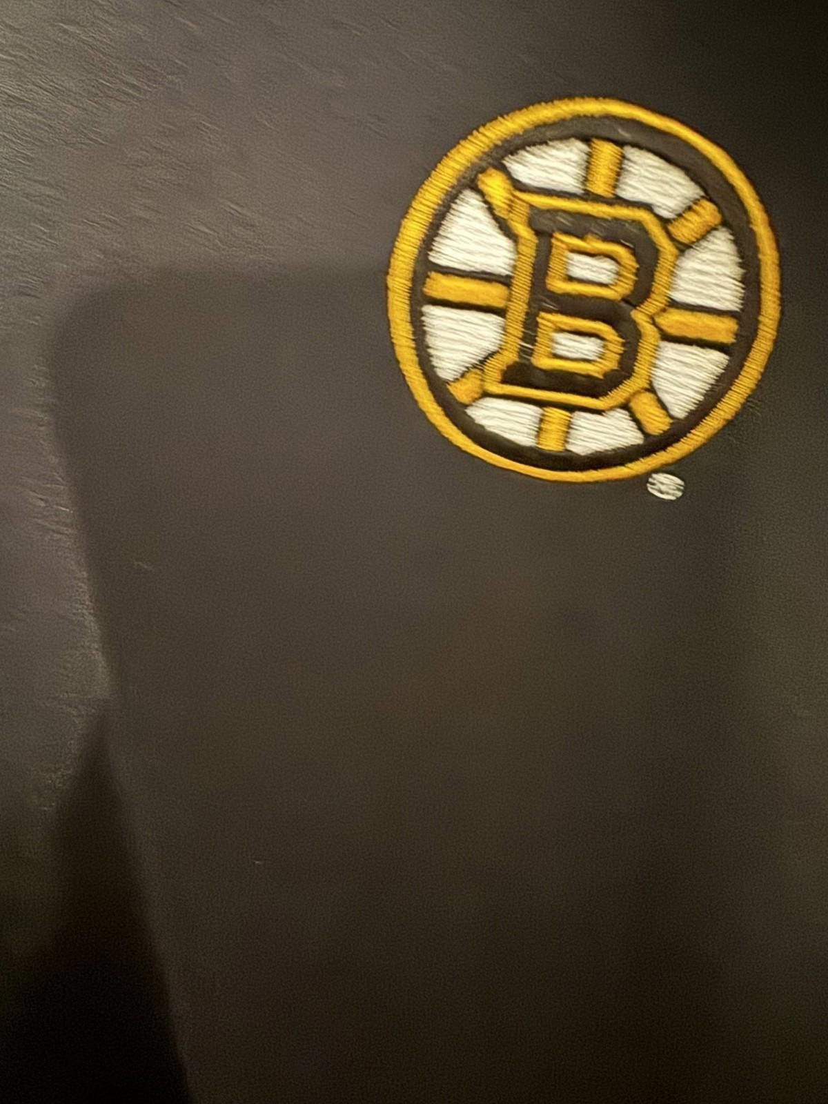 Antigua Boston Bruins Antigua Polo Shirt Black Men's Sz M Size ONE SIZE - 5 Thumbnail