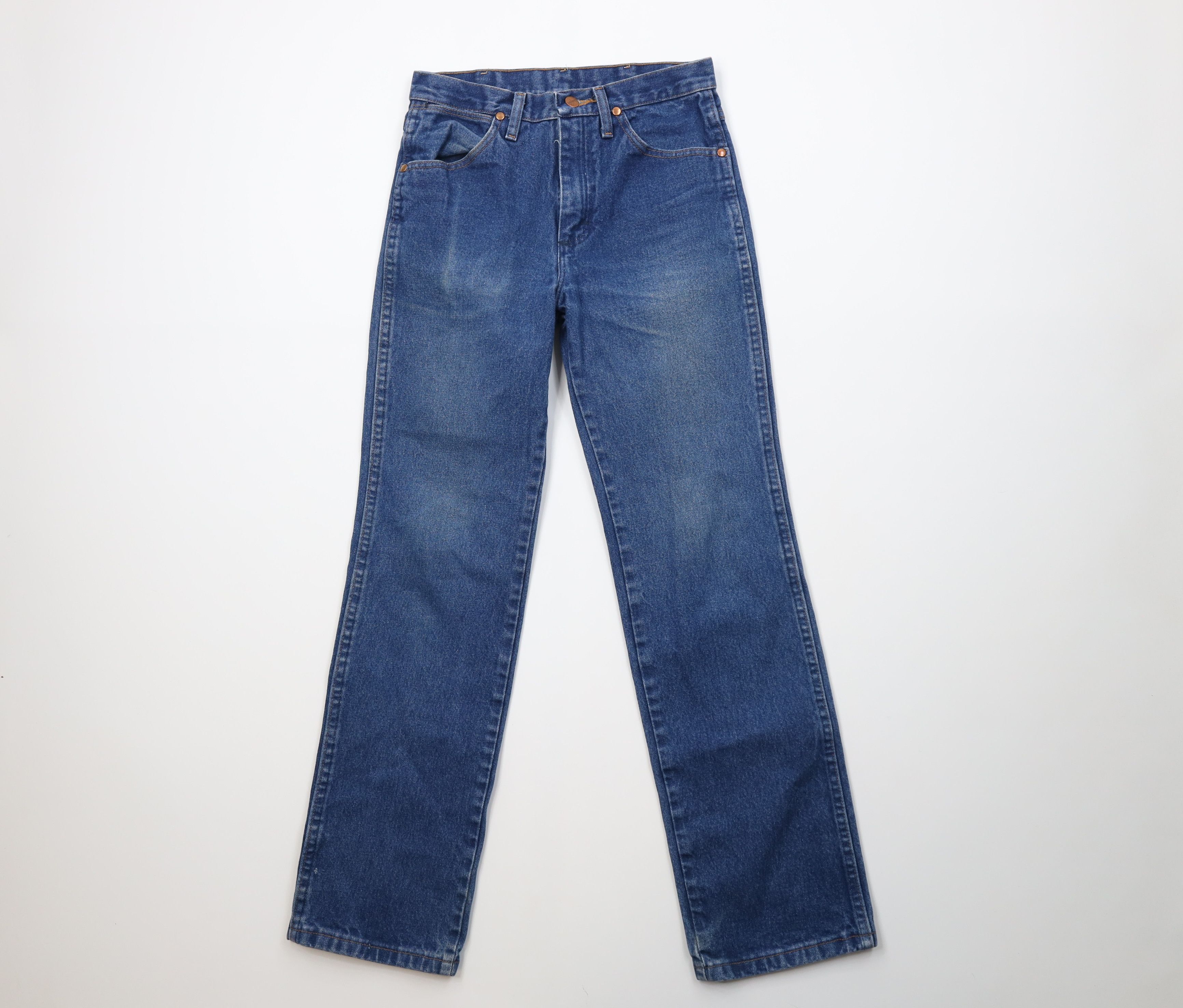 Wrangler Vintage 90s Wrangler Western Cowboy Straight Leg Jeans Size US 28 / EU 44 - 1 Thumbnail