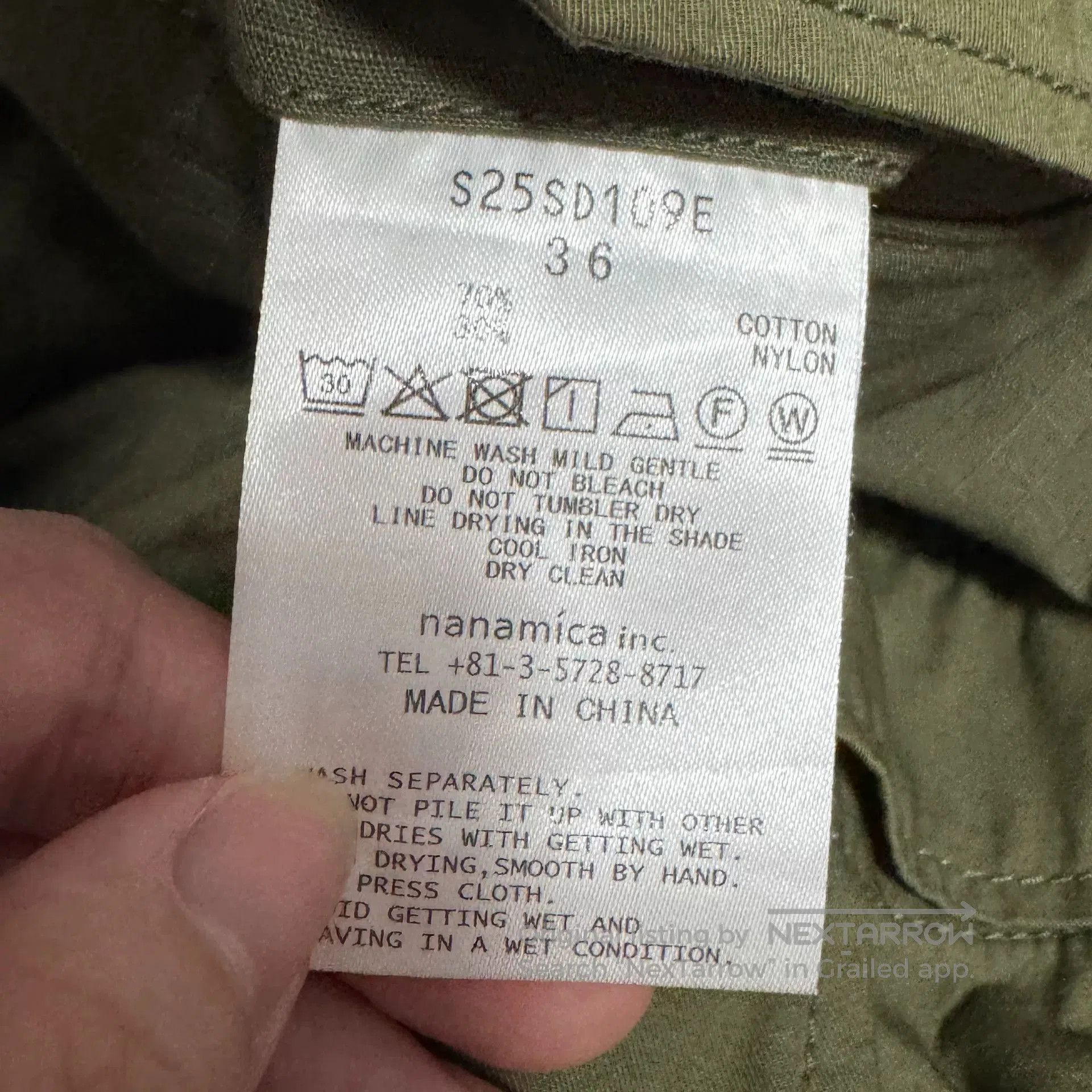 Nanamica Nanamica Cargo Shorts 24SS. Size US 36 / EU 52 - 3 Thumbnail