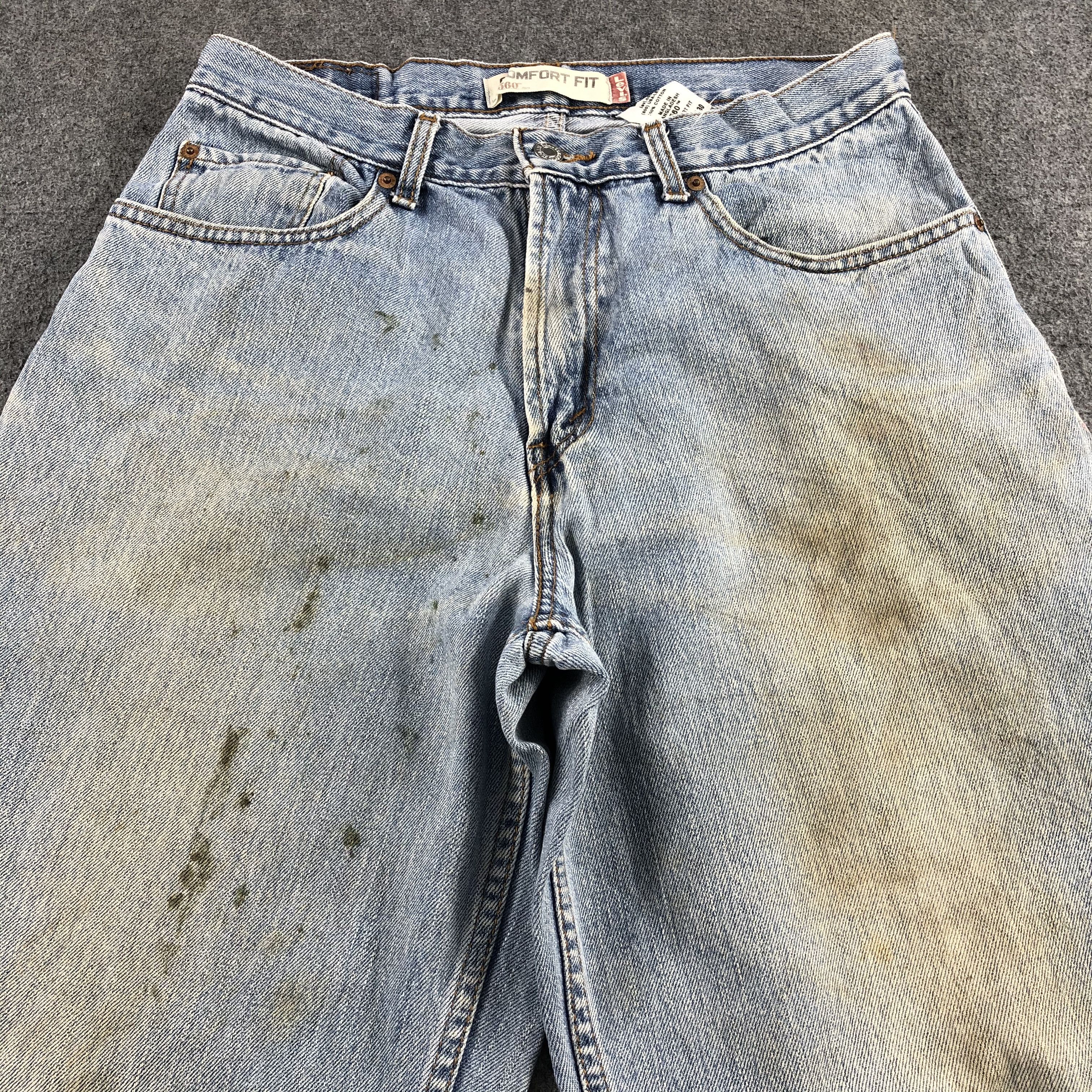 Levi's Vintage Light Wash Levis 560 Jeans-J2172 Size US 31 - 3 Thumbnail