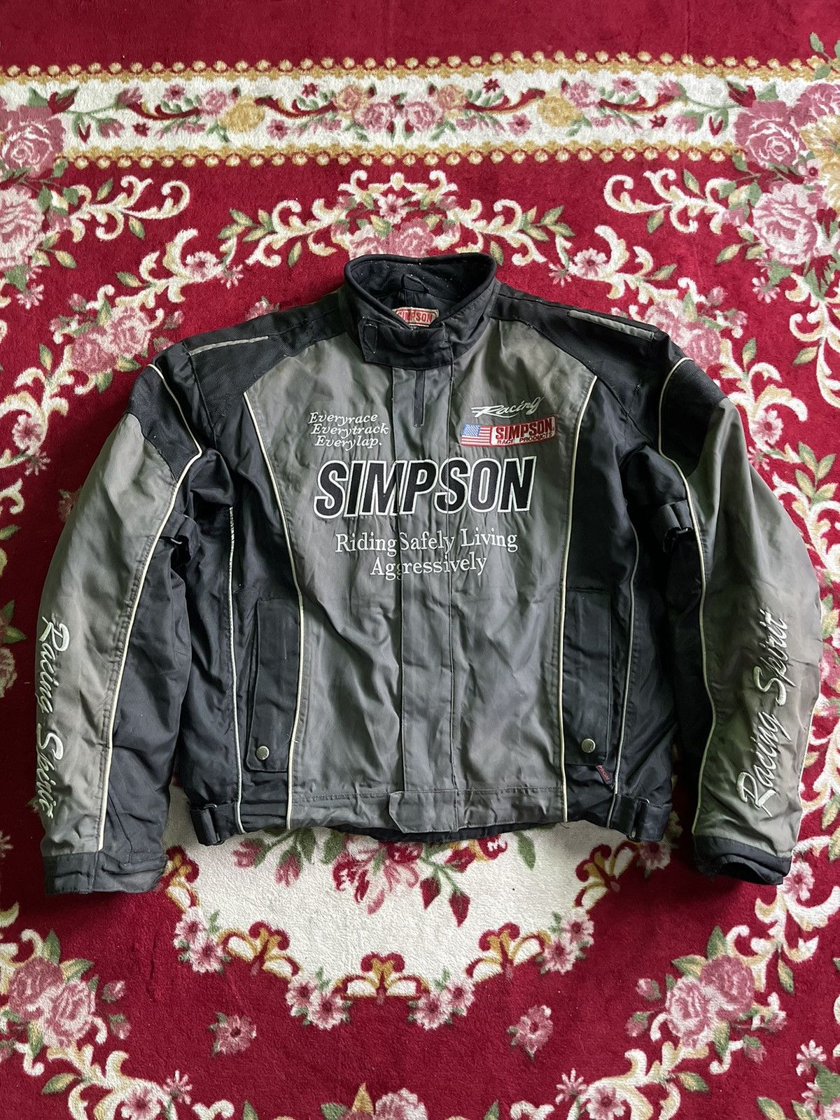 Sports Specialties 🔥RARE🔥 VTG SIMPSON RACING SPIRIT JACKET Size US M / EU 48-50 / 2 - 1 Thumbnail