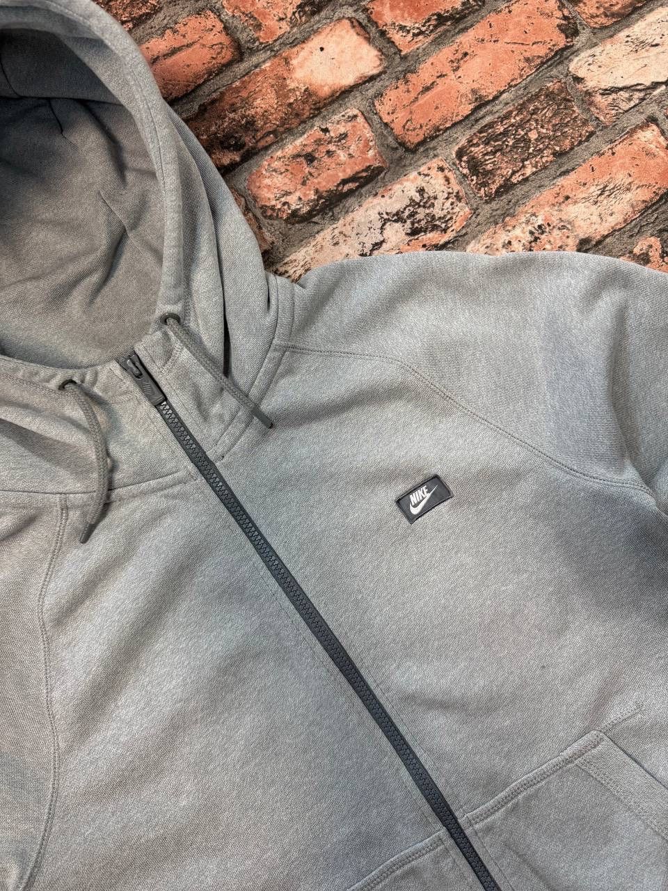 Nike × Vintage 90S NIKE RARE LOGO Y2K SWOOSH RETRO ZIP HOODIE Size US M / EU 48-50 / 2 - 5 Thumbnail