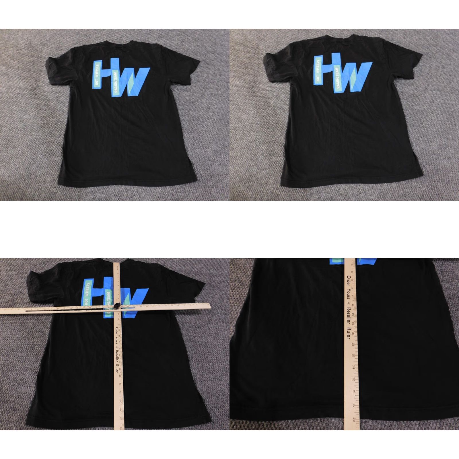 Vintage VINTAGE Hot Wheels Shirt Mens L Black Racing Team Graphic Crewneck Tee Since 1968 Size US L / EU 52-54 / 3 - 8 Thumbnail