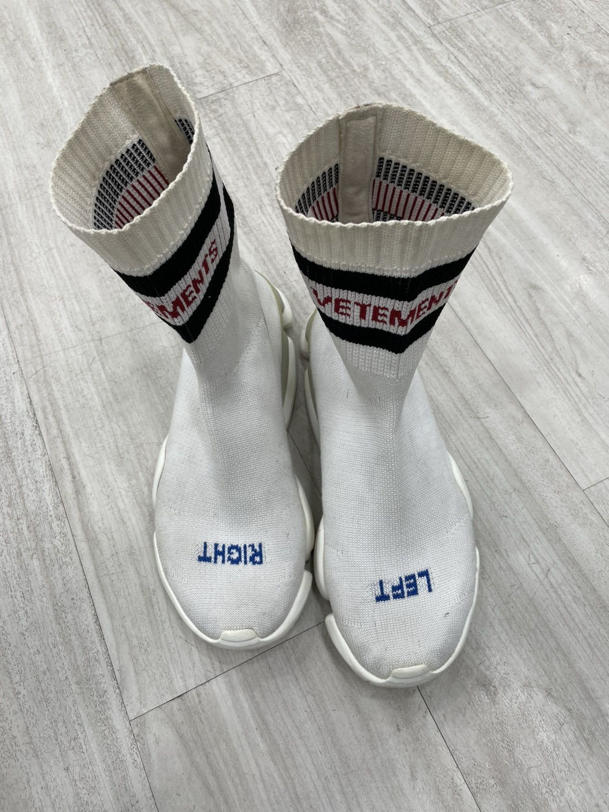 Reebok × Vetements Reebok x vetements sock trainers for women Size US 4.5 / IT 34.5 - 5 Thumbnail