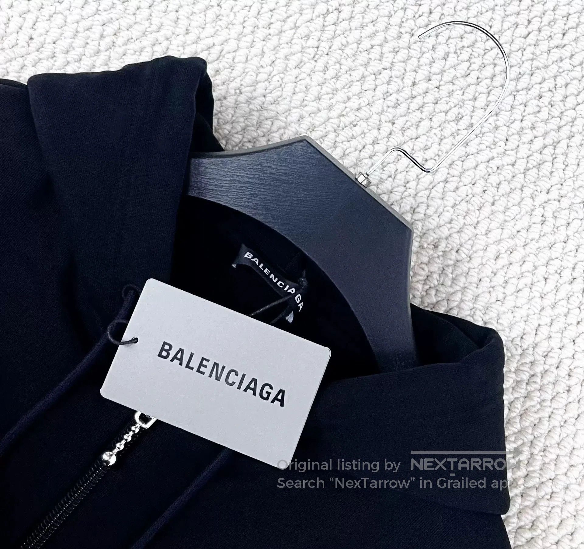 Balenciaga balenciaga black logo zip. Size US S / EU 44-46 / 1 - 3 Thumbnail