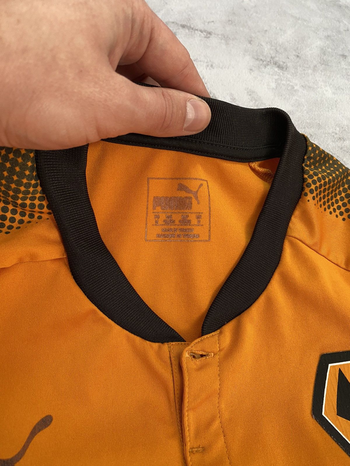 Puma 🐺 Vintage Jersey Wolverhampton Home kit Size US M / EU 48-50 / 2 - 4 Thumbnail