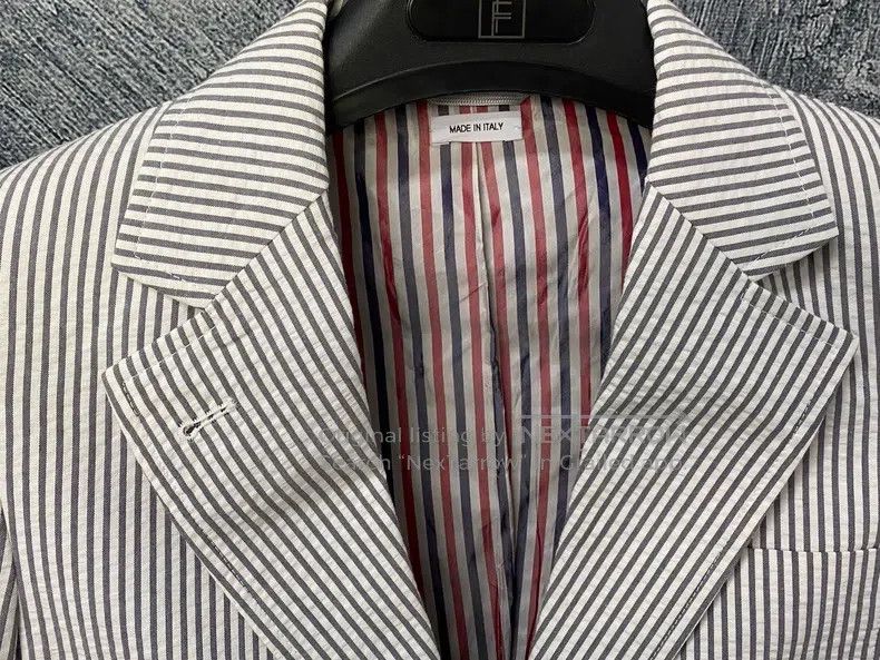 Thom Browne Thom Browne Casual Wool Bubble Cloth Jacket Size XS / US 0-2 / IT 36-38 - 3 Thumbnail