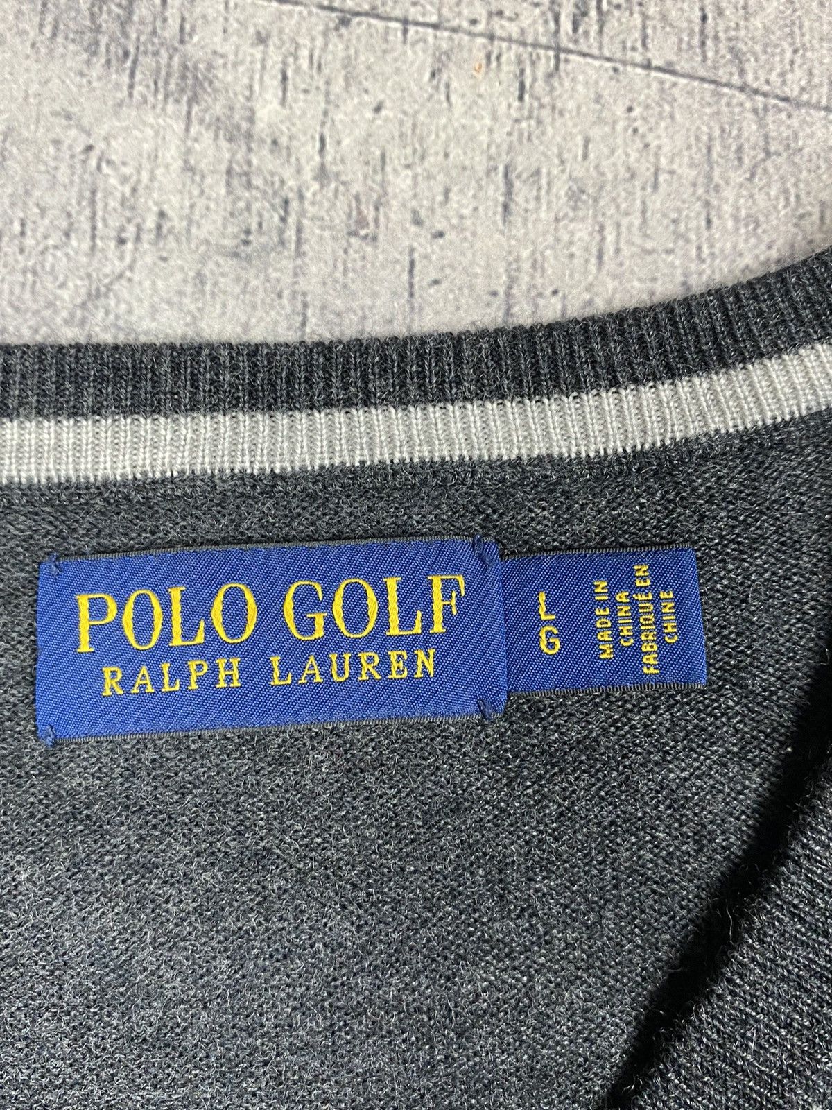 Polo Ralph Lauren Vintage Polo Ralph Lauren Golf Sweater Pullover Size US L / EU 52-54 / 3 - 7 Thumbnail