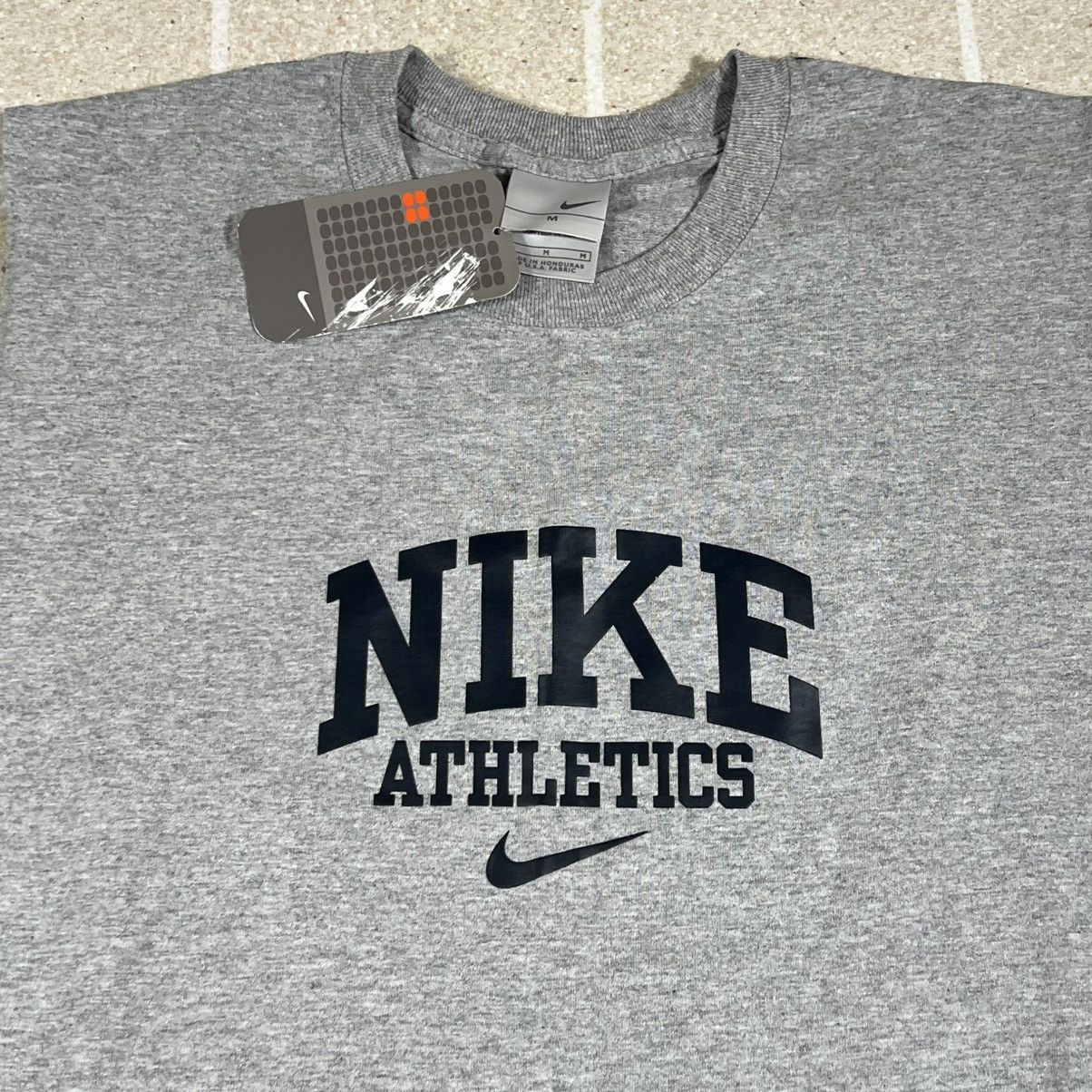 Nike Vintage Y2K 90 Nike Tank Top Medium Muscle Shirt Gray NWT Size US M / EU 48-50 / 2 - 2 Thumbnail