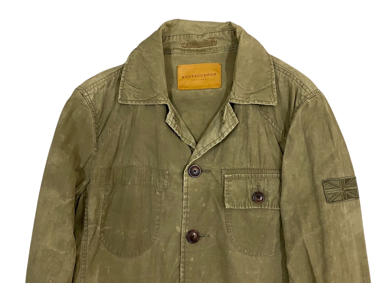 Kent & Curwen Kent & Curwen England Military Style Jacket Size US L / EU 52-54 / 3 - 5 Thumbnail