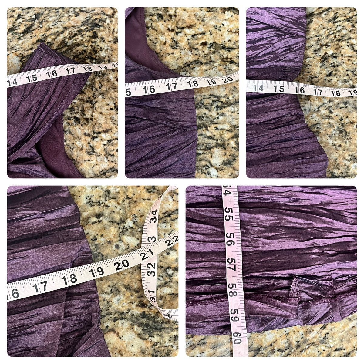 Alex Evenings Alex Evenings Plum Purple Ruched Bodycon One Shoulder Sz 12 Size L / US 10 / IT 46 - 5 Thumbnail