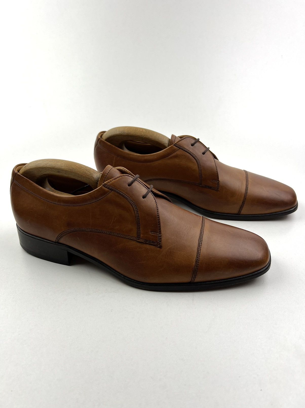 Barker BARKER Derby Leather Shoes Made in England Brown Men’s Size US 8.5 / EU 41-42 - 6 Thumbnail