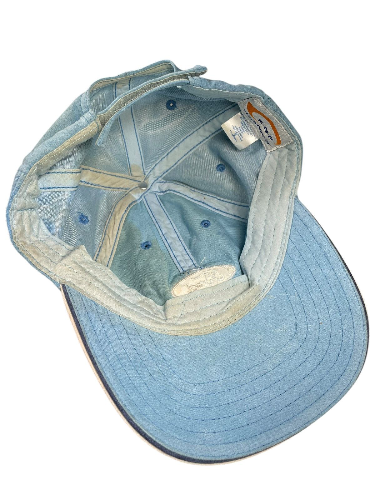 Ford × Vintage Vintage Baby Blue Ford Hat Size ONE SIZE - 5 Thumbnail