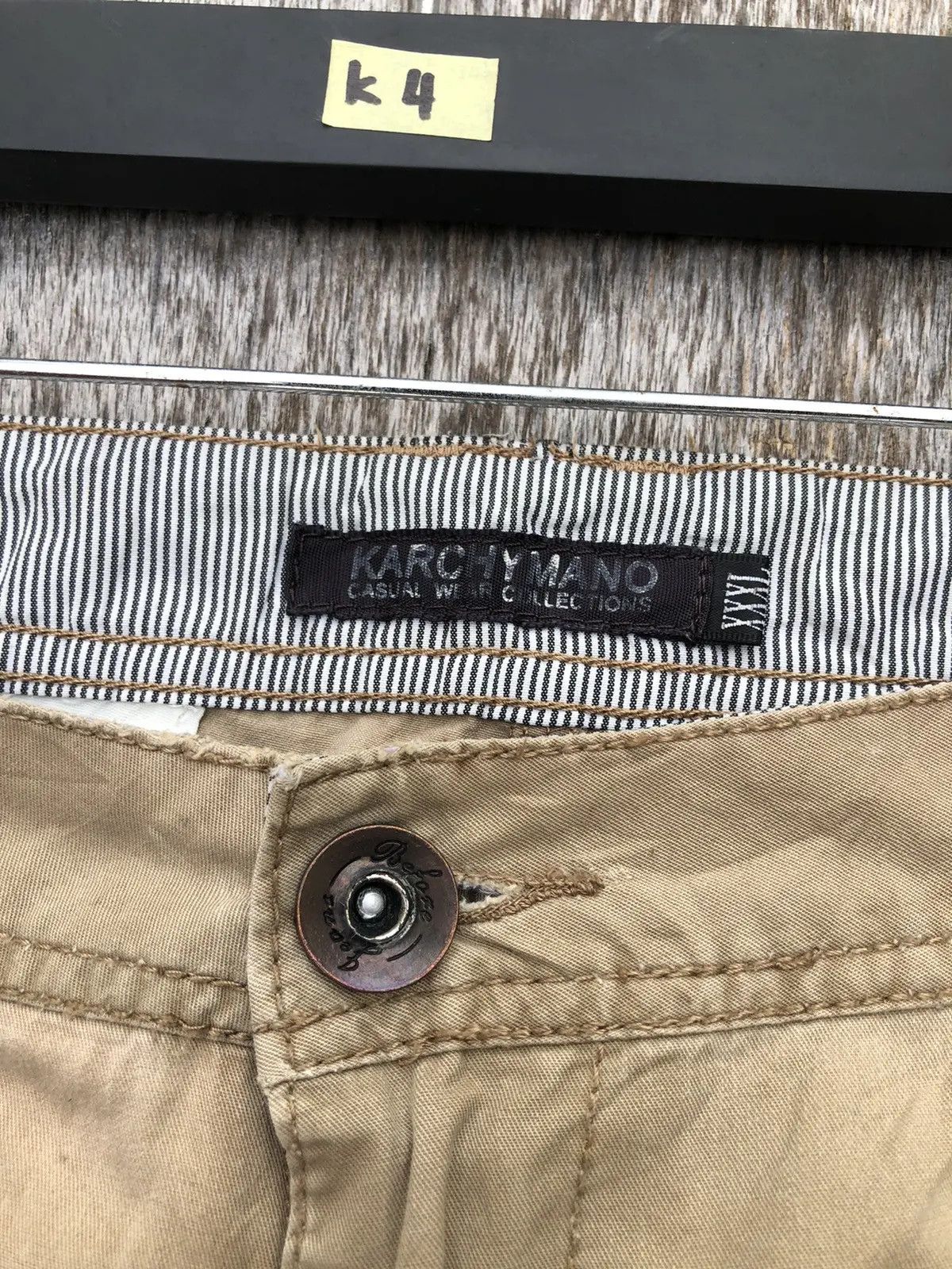 Japanese Brand × Vintage Vintage Cargo Pants 8 Pocket Rare Design Size US 36 / EU 52 - 10 Thumbnail