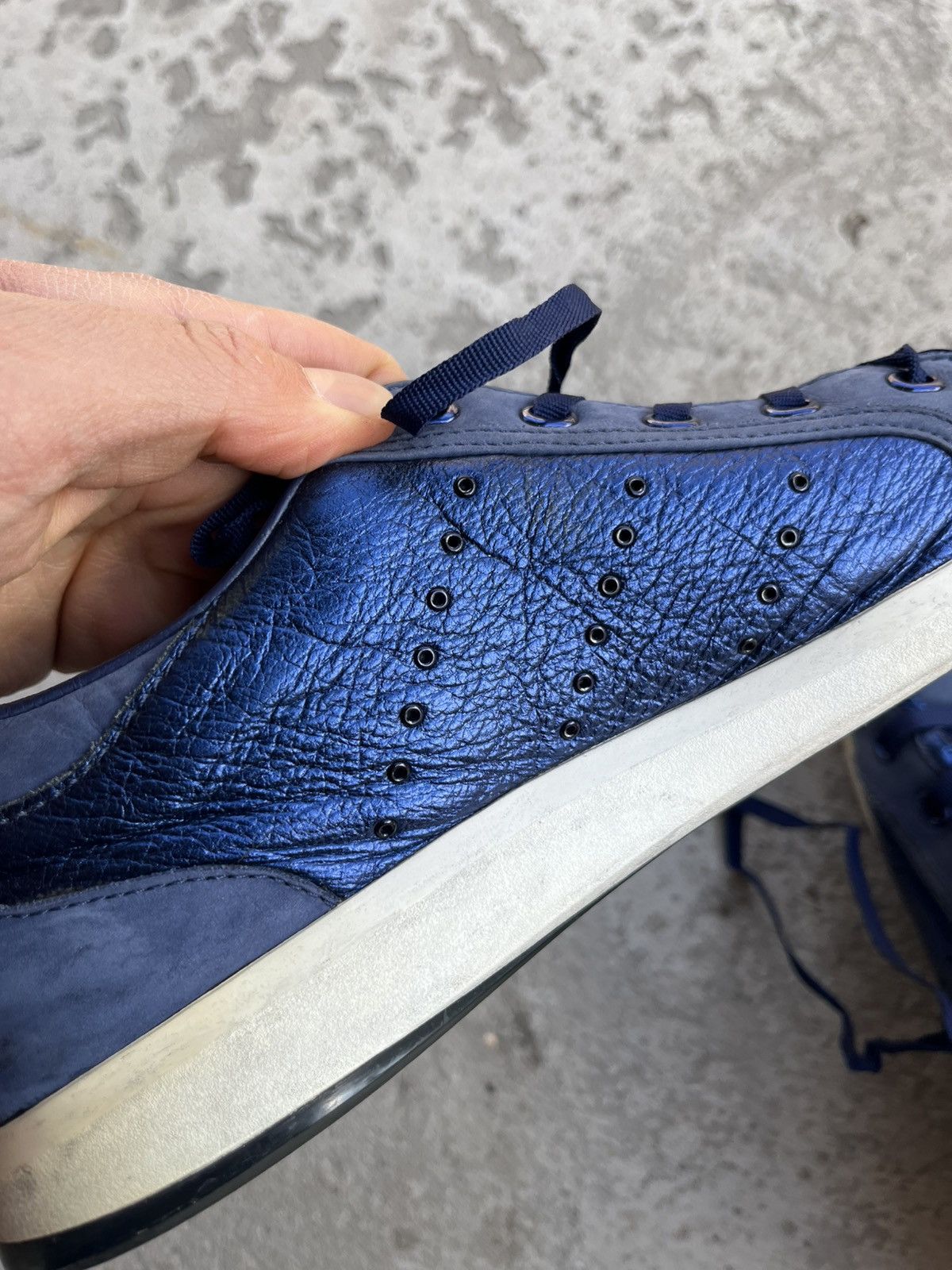 Adidas × Y-3 × Yohji Yamamoto AW09 Yohji Yamamoto x Adidas Y-3 Low Top Sneakers Shoes Y2K Size US 8 / EU 41 - 18 Thumbnail