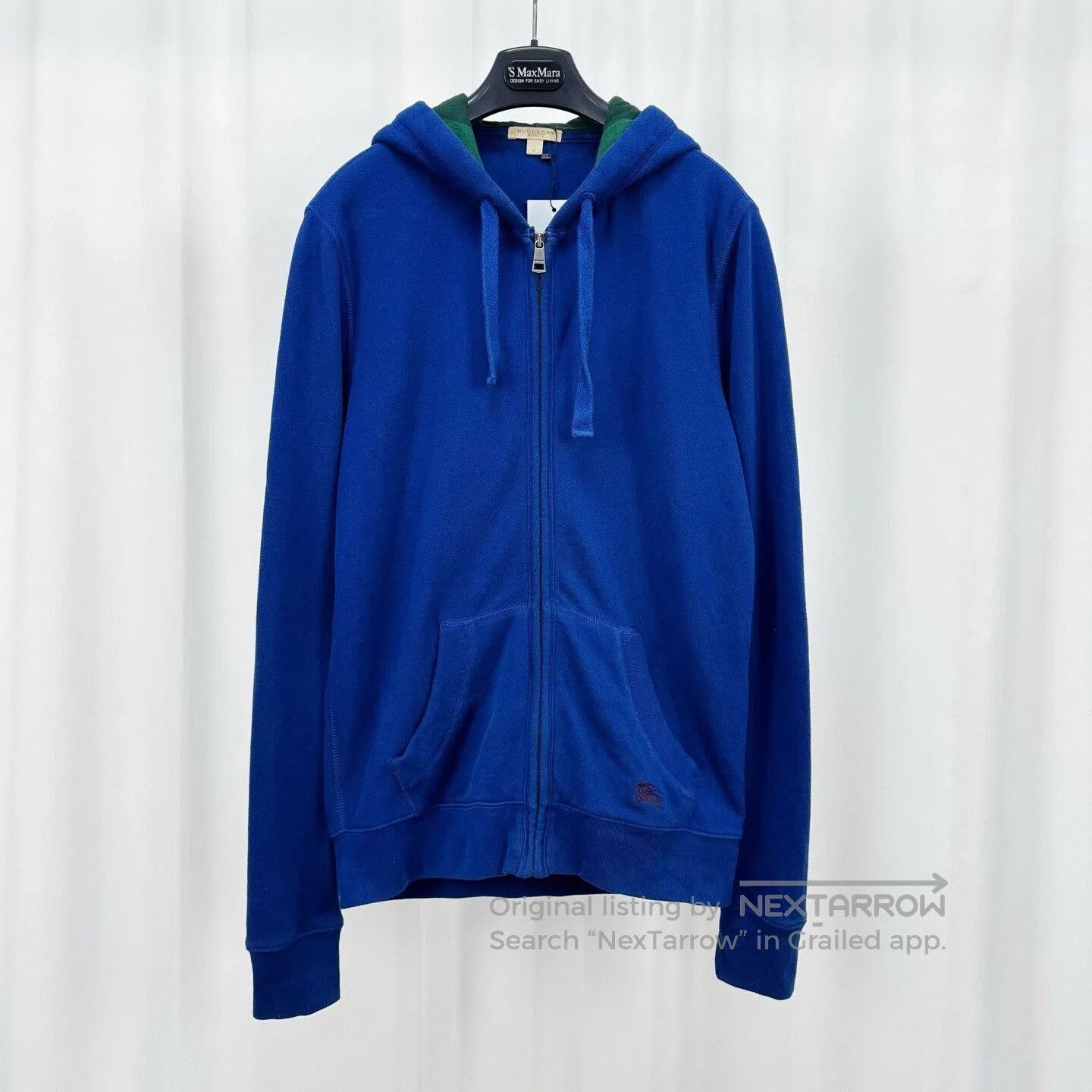 Burberry burberry embroidered check zip hoodie. Size US M / EU 48-50 / 2 - 1 Thumbnail