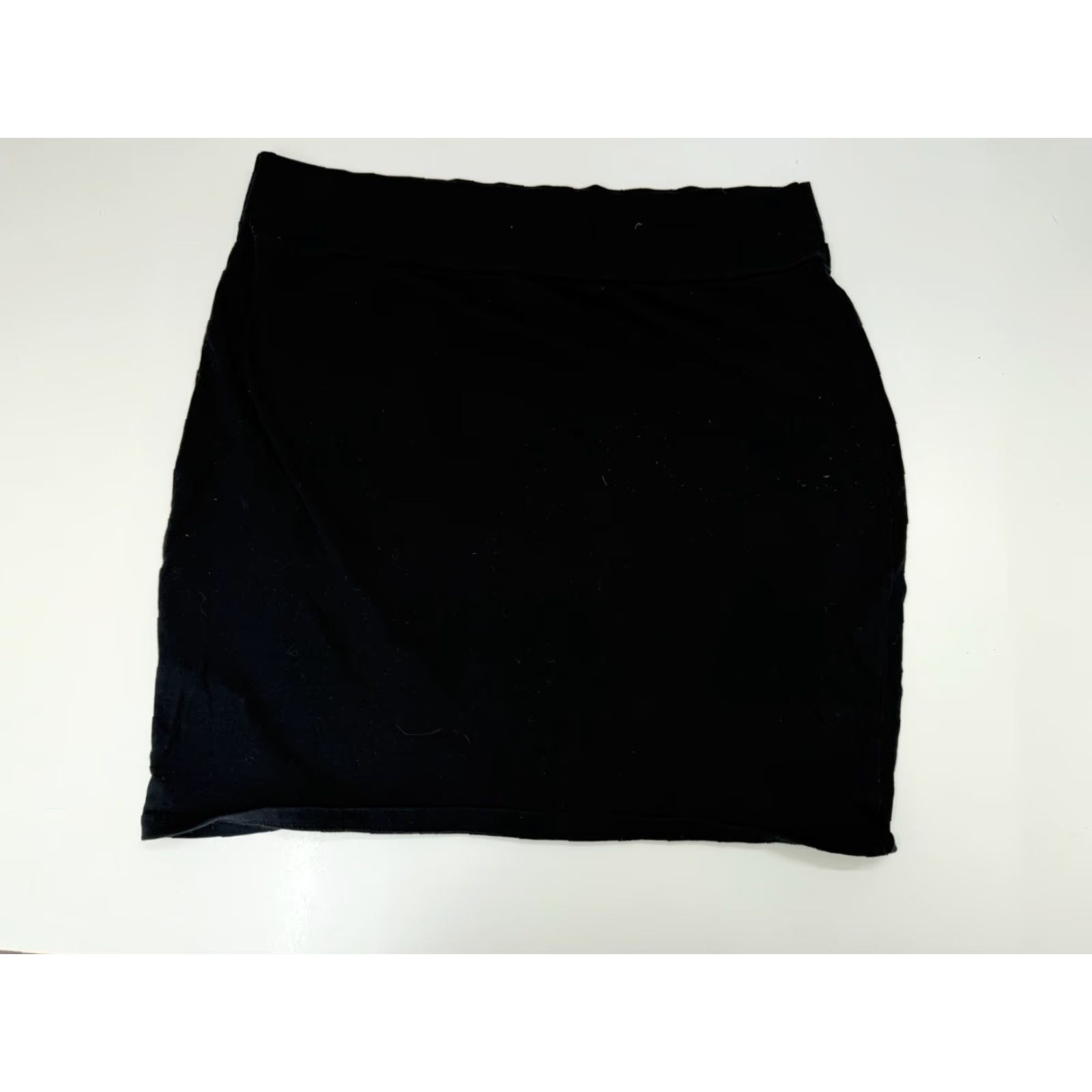 Vintage Wild Fable Skirt Womens Juniors Black Pull On Mini Tight L Large Casual Party Workwear Casual Size 36" / US 14 / IT 50 - 4 Thumbnail