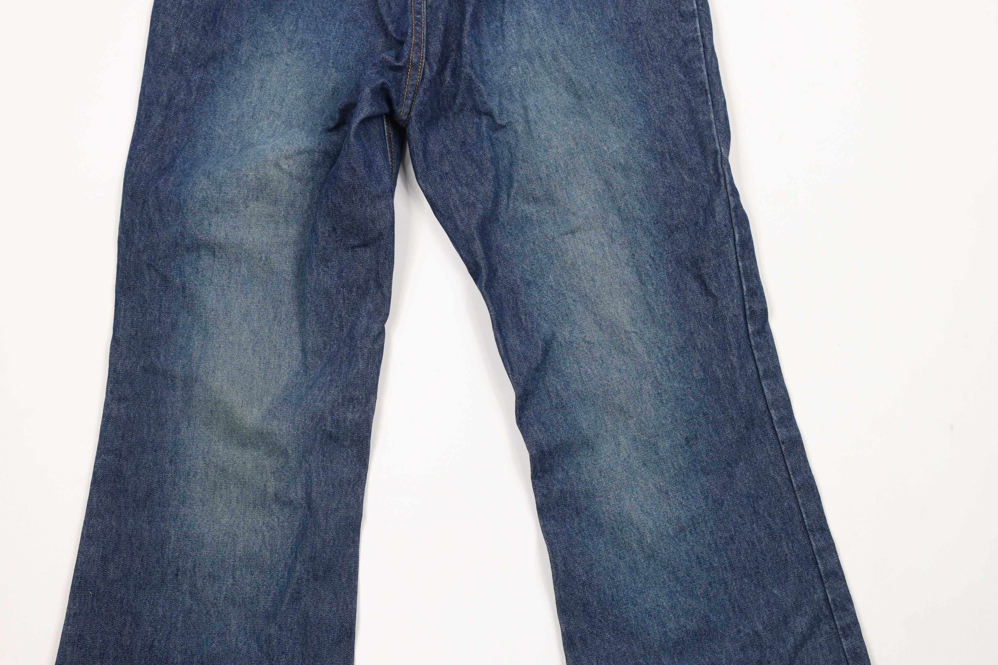 Tommy Hilfiger × Vintage Vintage Y2K 2002 Tommy Hilfiger Wide Leg Denim Jeans Blue Size 28" / US 6 / IT 42 - 11 Thumbnail