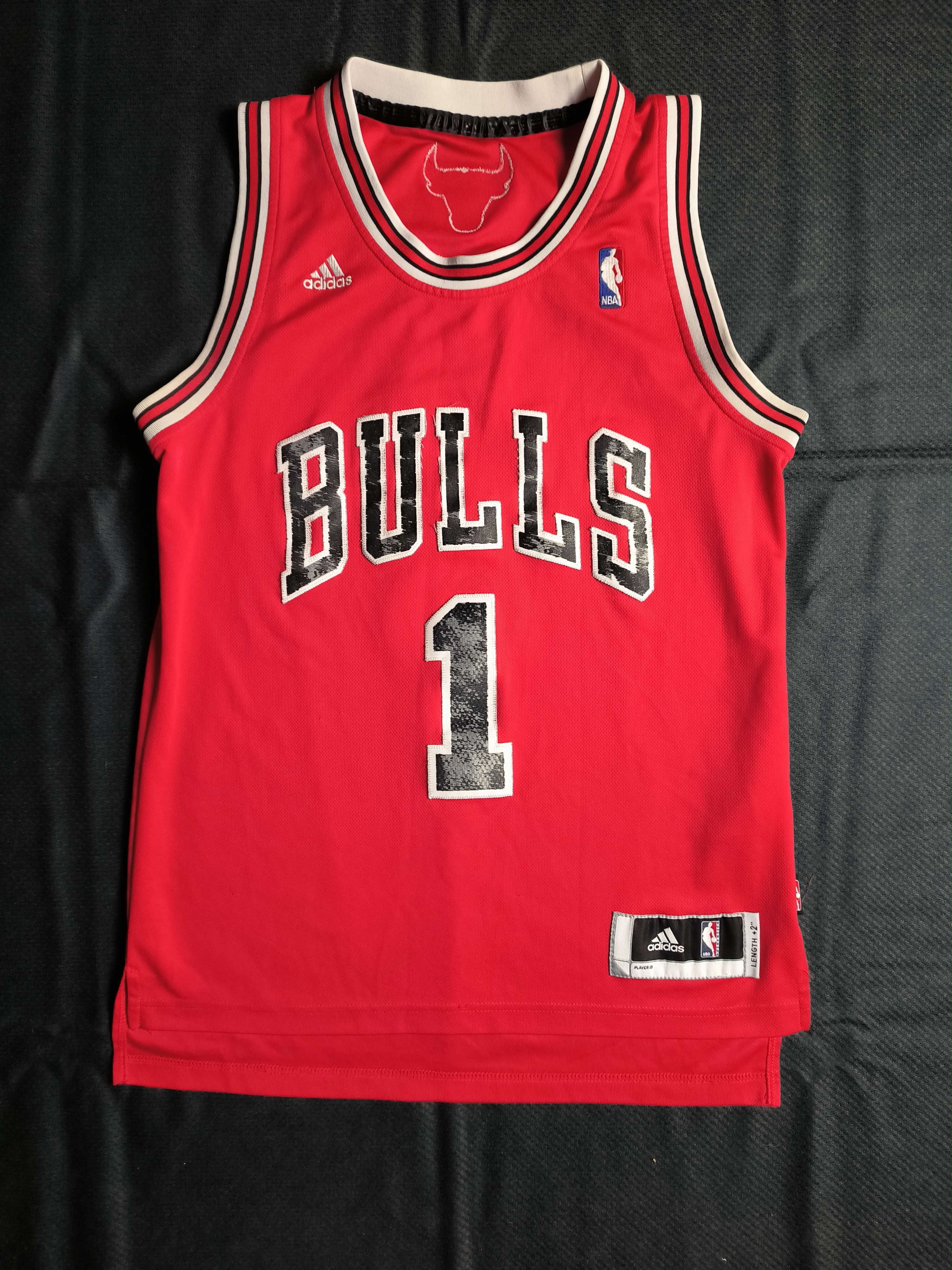 Adidas Chicago Bulls Derrick Rose Adidas swingman NBA jersey sz S Size US S / EU 44-46 / 1 - 1 Thumbnail