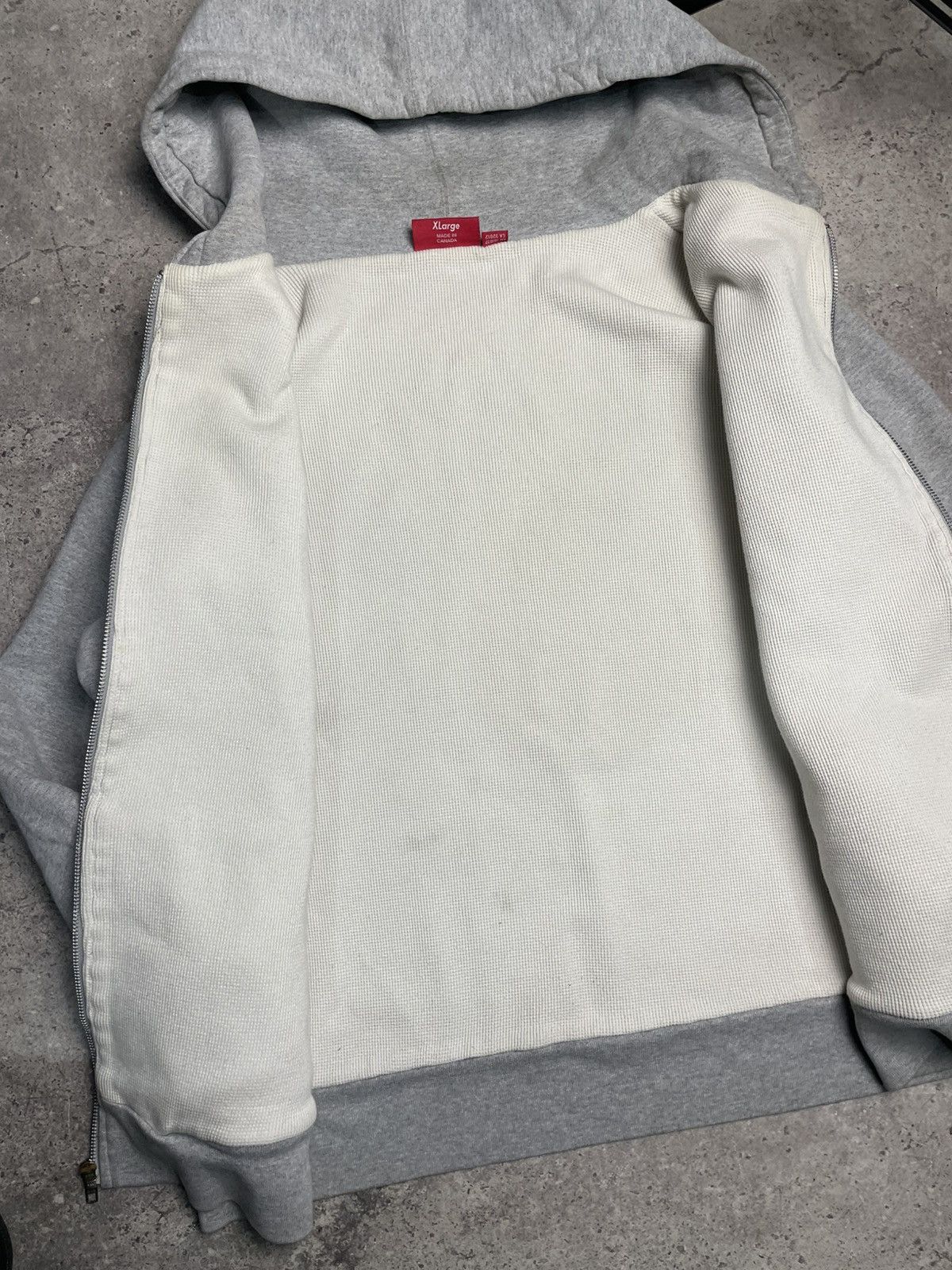 Supreme Supreme Heavyweight zip up jacket back logo Size US XL / EU 56 / 4 - 14 Thumbnail