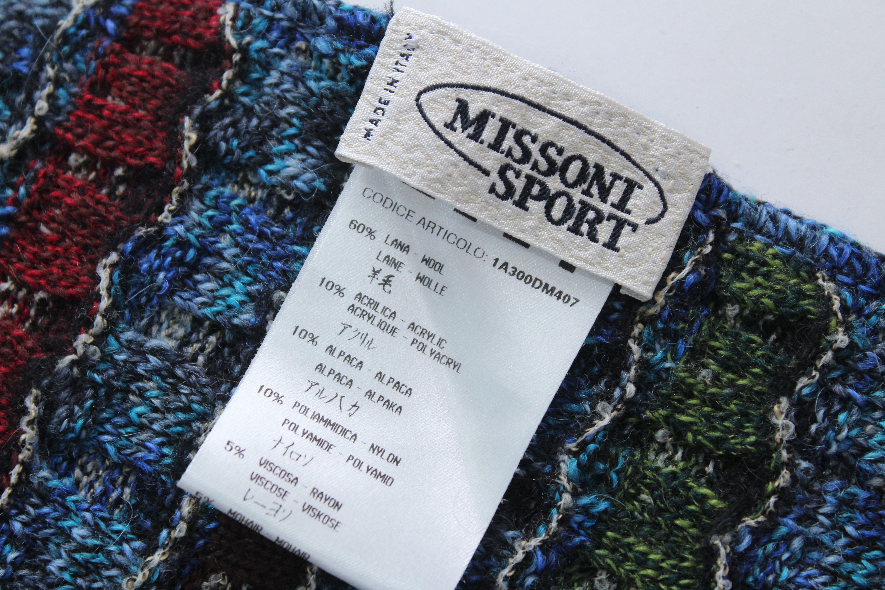 Missoni Missoni Scarf Wool Alpaca Made In Italy Hype Rare Vintage Size ONE SIZE - 5 Thumbnail