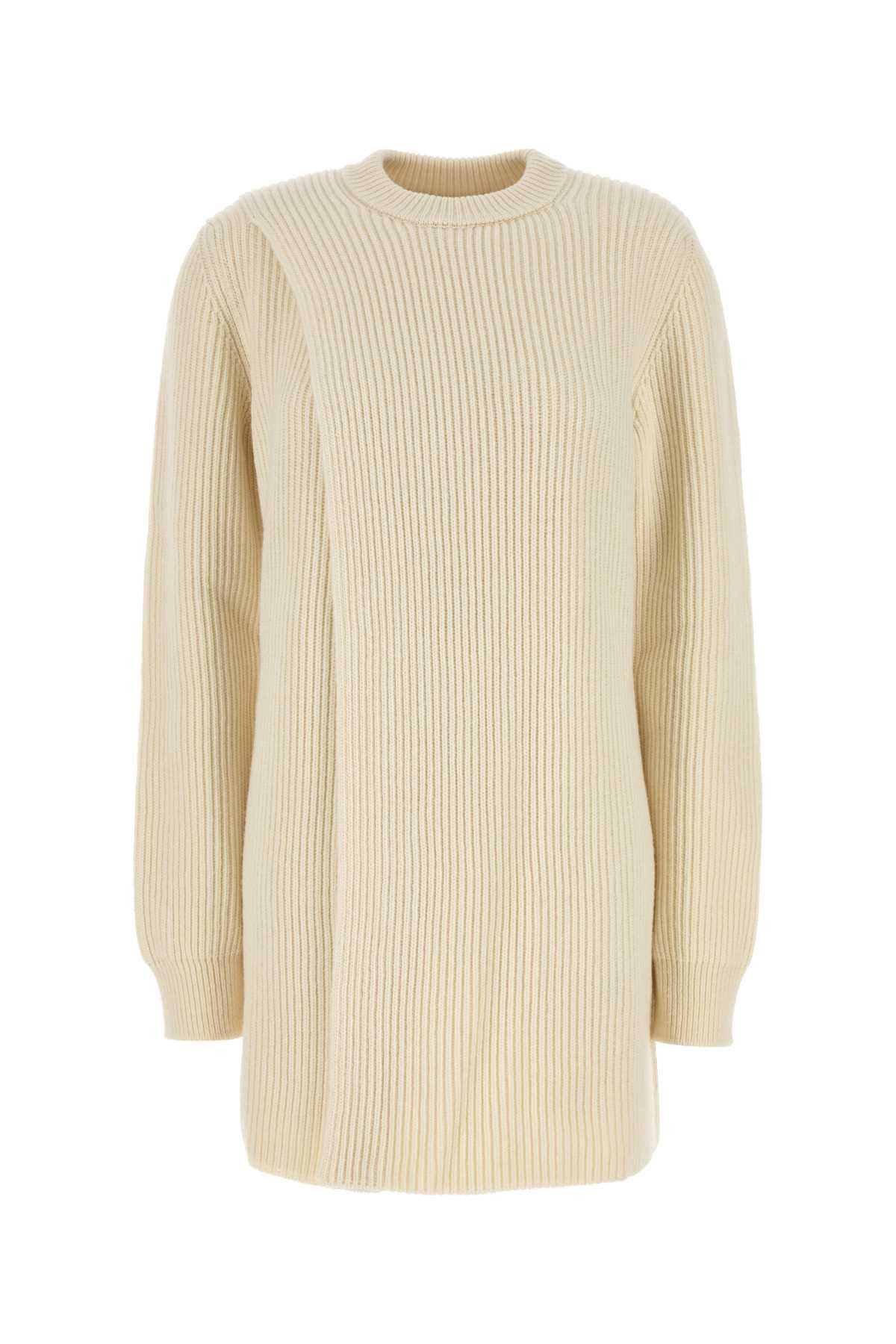 ワンピース Jil Sander Ivory Wool Sweater Dress Jil Sander Ivory Wool Sweater Dress | Grailed
