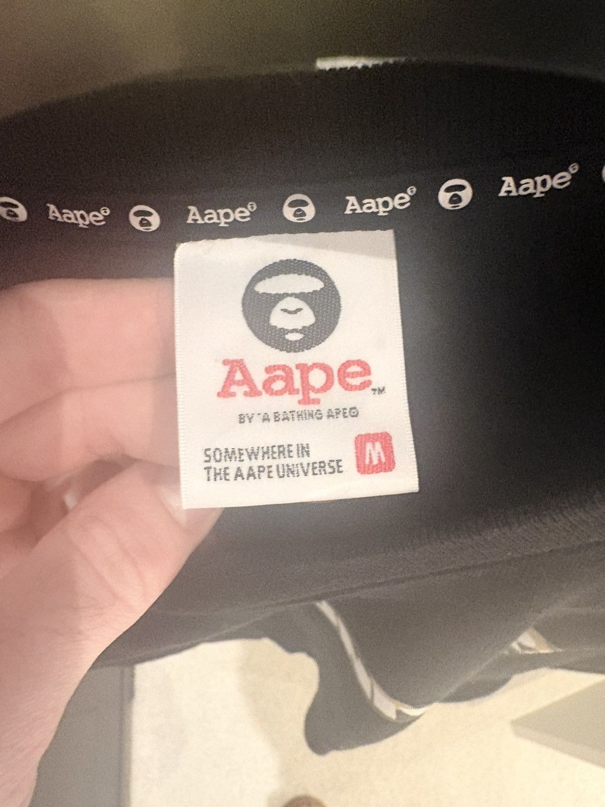 Aape Black & Camo Aape Tee Size US M / EU 48-50 / 2 - 2 Thumbnail