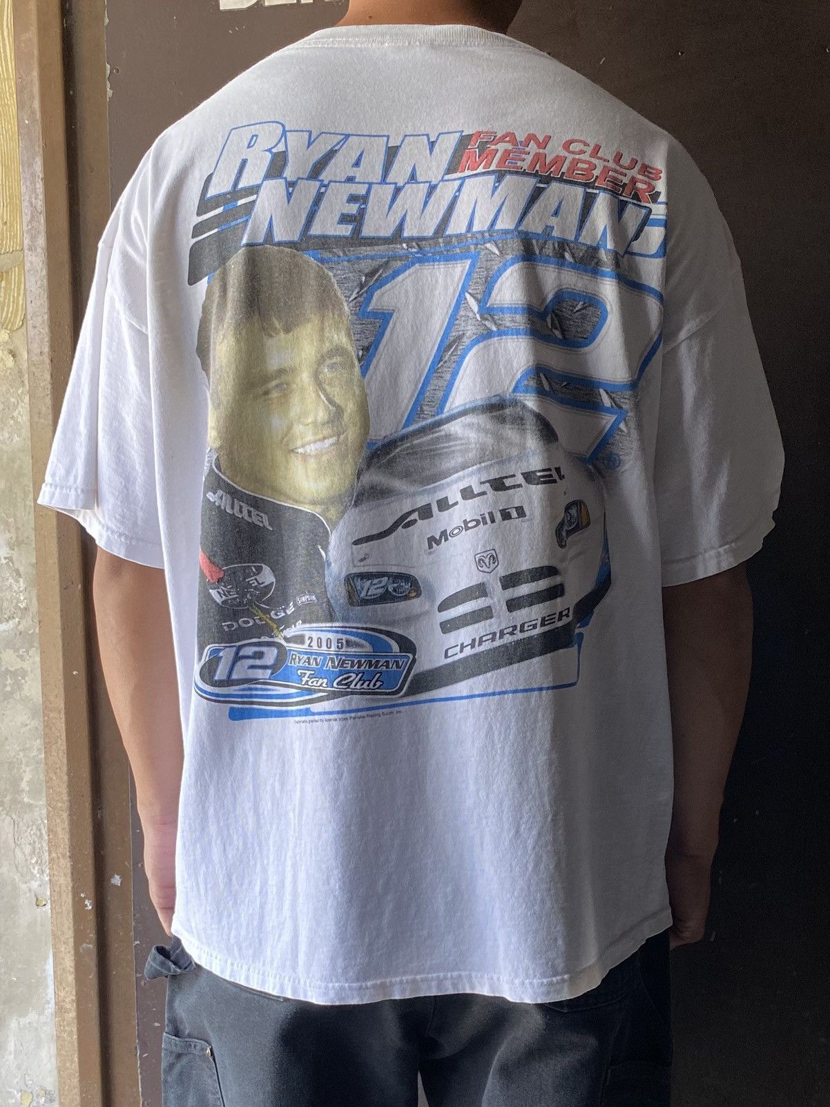 NASCAR Vintage Nascar Bryan Newman Car tees Size US L / EU 52-54 / 3 - 2 Thumbnail
