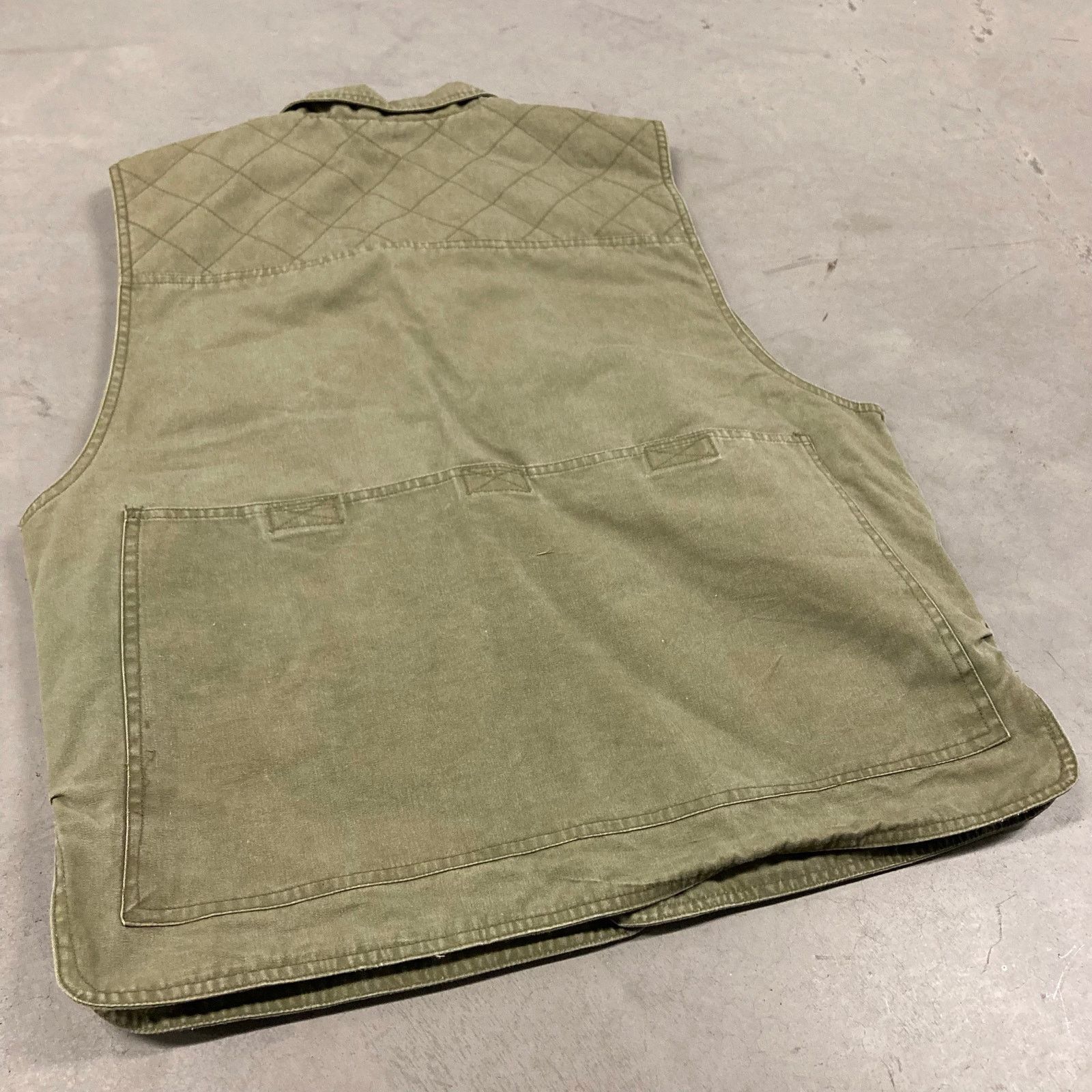 Vintage vintage 90s tactical cargo vest jacket Size US M / EU 48-50 / 2 - 2 Thumbnail