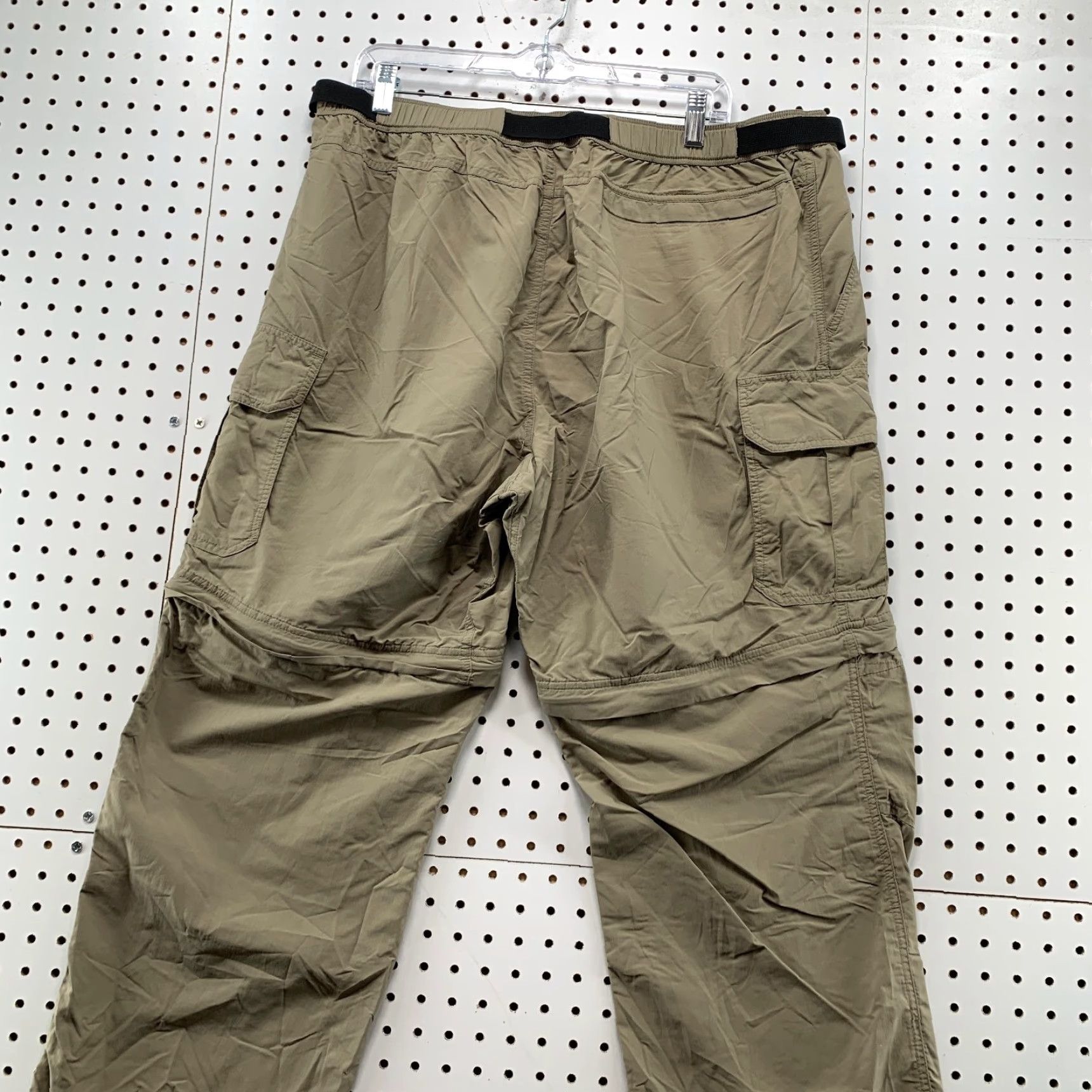 Vintage Gander Mountain Guide Series Mens 2XL Convertible Cargo Pant Tan 36x28.5 Beige Nylon Straight Pocket Cargo Size US 39 - 6 Thumbnail