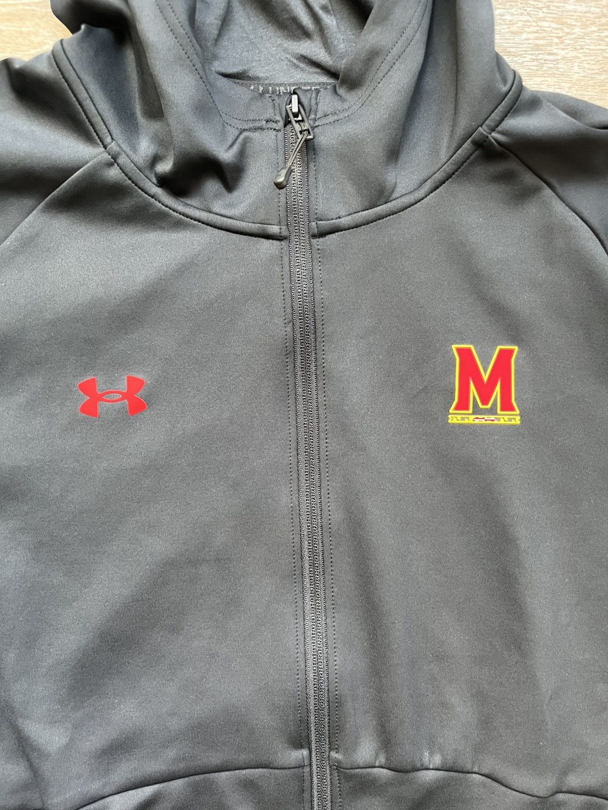 Under Armour University of Maryland Under Armour Full Zip Hoodie Size US XL / EU 56 / 4 - 4 Thumbnail