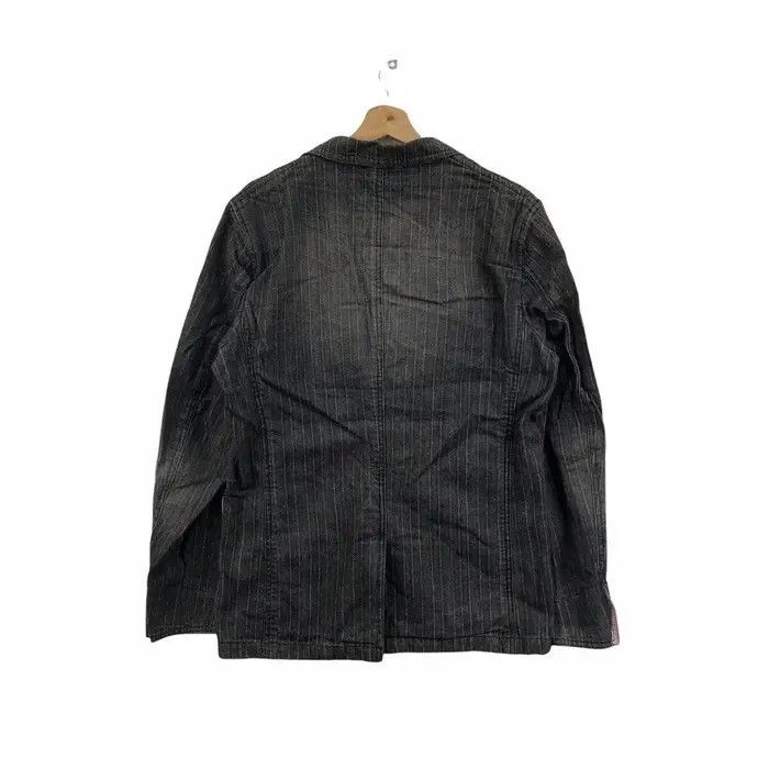 Smith's American SMITH'S AMERICAN New York Collection Denim Coat Blazer Size L / US 10 / IT 46 - 3 Thumbnail