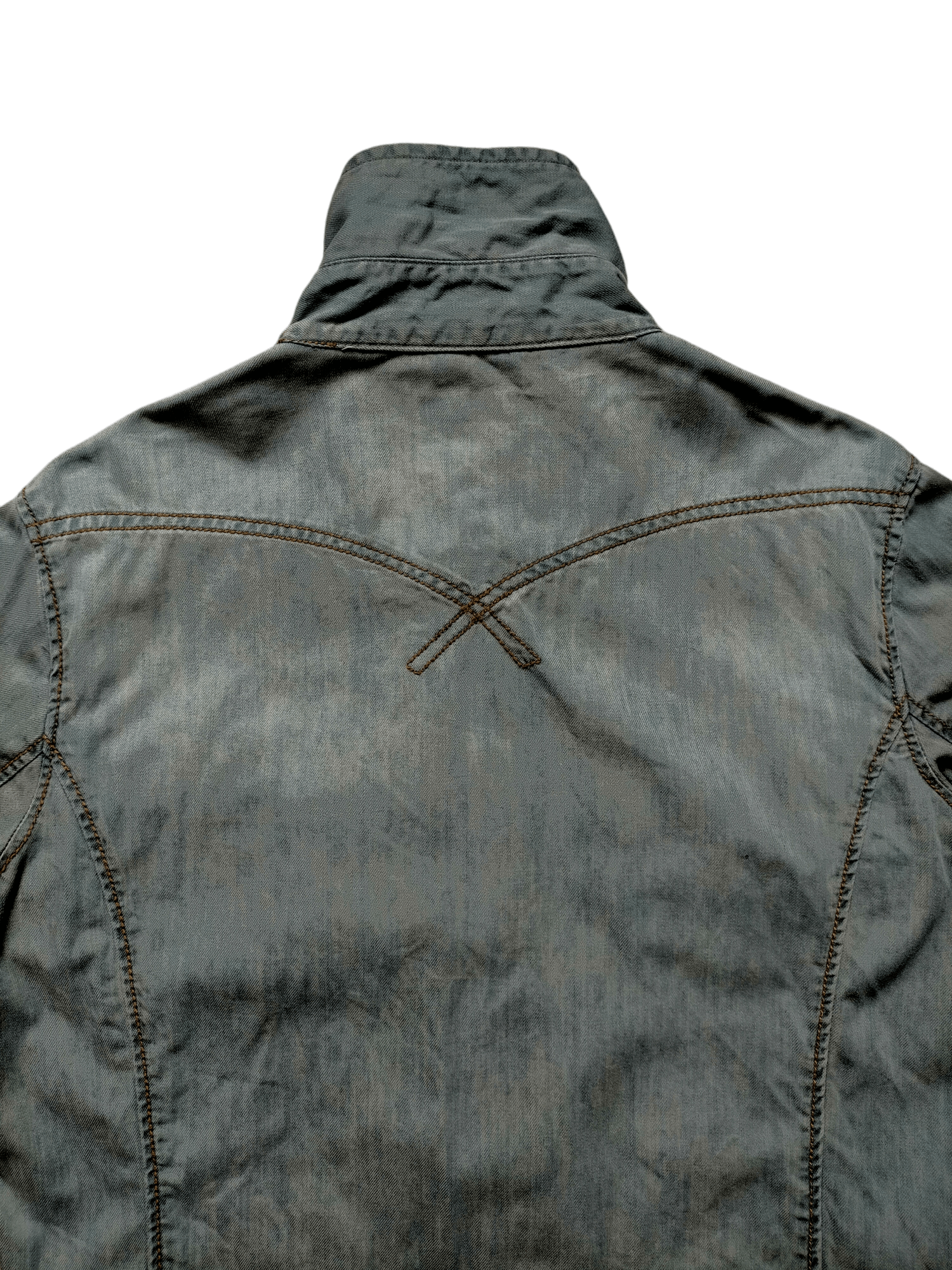 Tornado Mart Tornado Mart 3quarter Sleeve Soft Denim Jacket Size US L / EU 52-54 / 3 - 12 Thumbnail