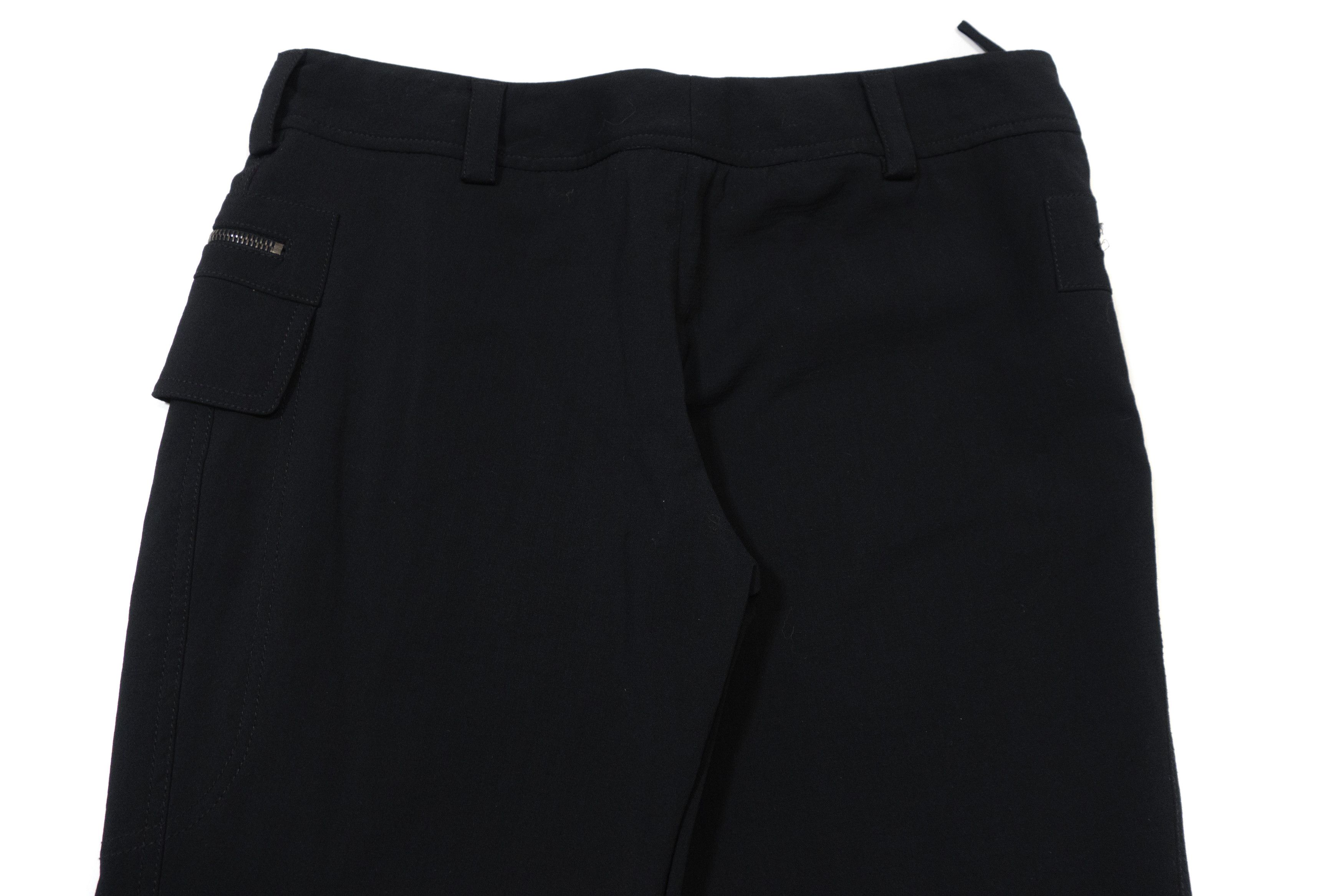 Prada 00s Mainline Wool Blend Tactical Cargo Pocket Pants Size 28" / US 6 / IT 42 - 5 Thumbnail