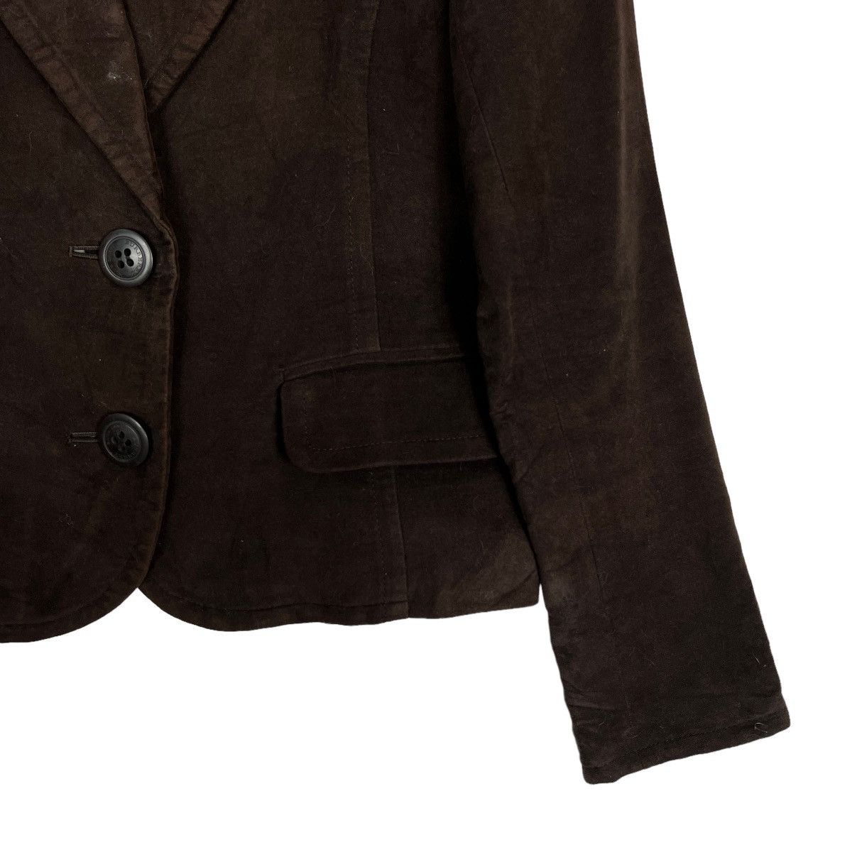 Burberry 🔥 BURBERRY MOLESKIN NOVA CHECK JACKET Size XS / US 0-2 / IT 36-38 - 5 Thumbnail