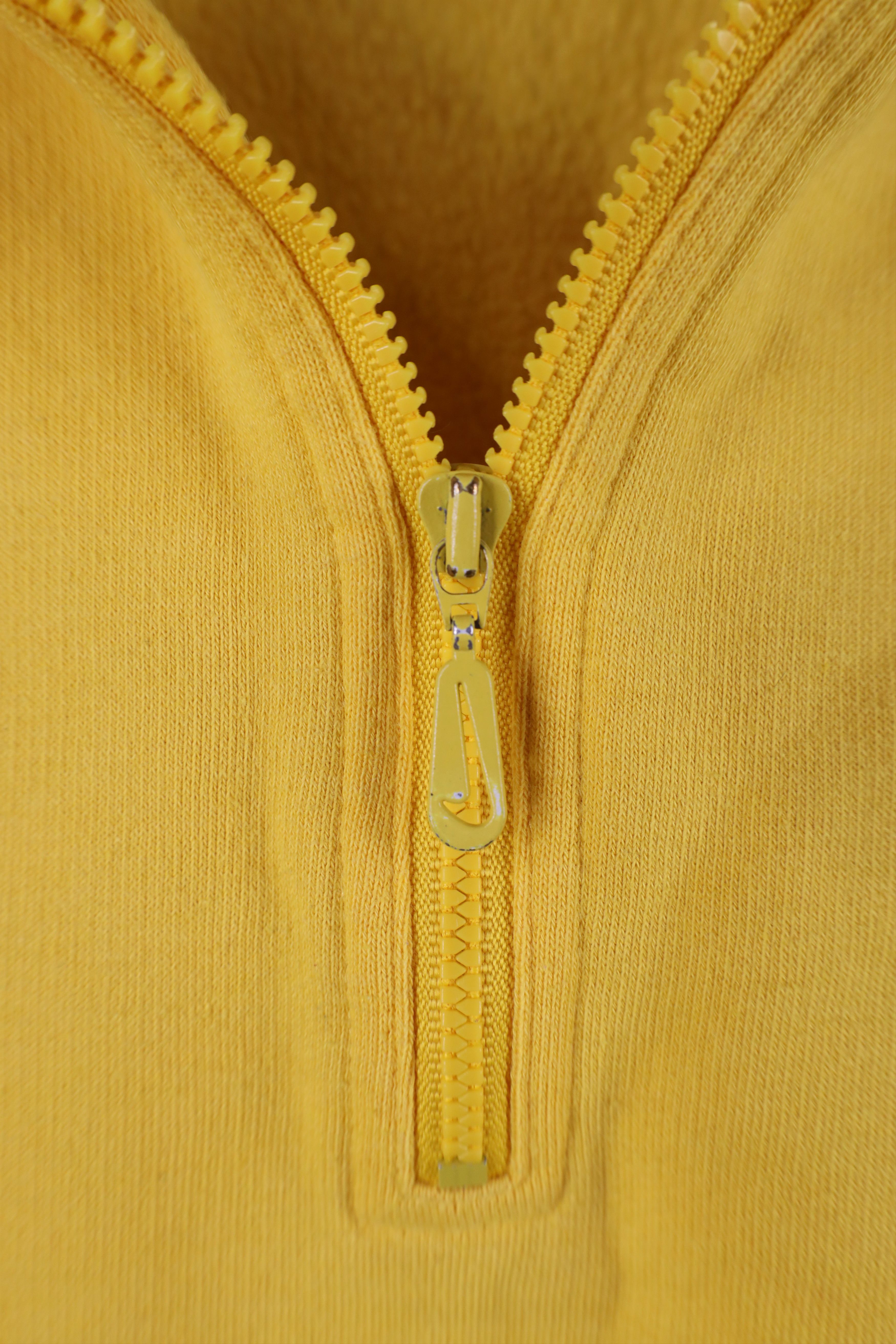Nike × Vintage Vintage 90s Nike Scott Mini Swoosh Half Zip Sweatshirt Size M / US 6-8 / IT 42-44 - 5 Thumbnail