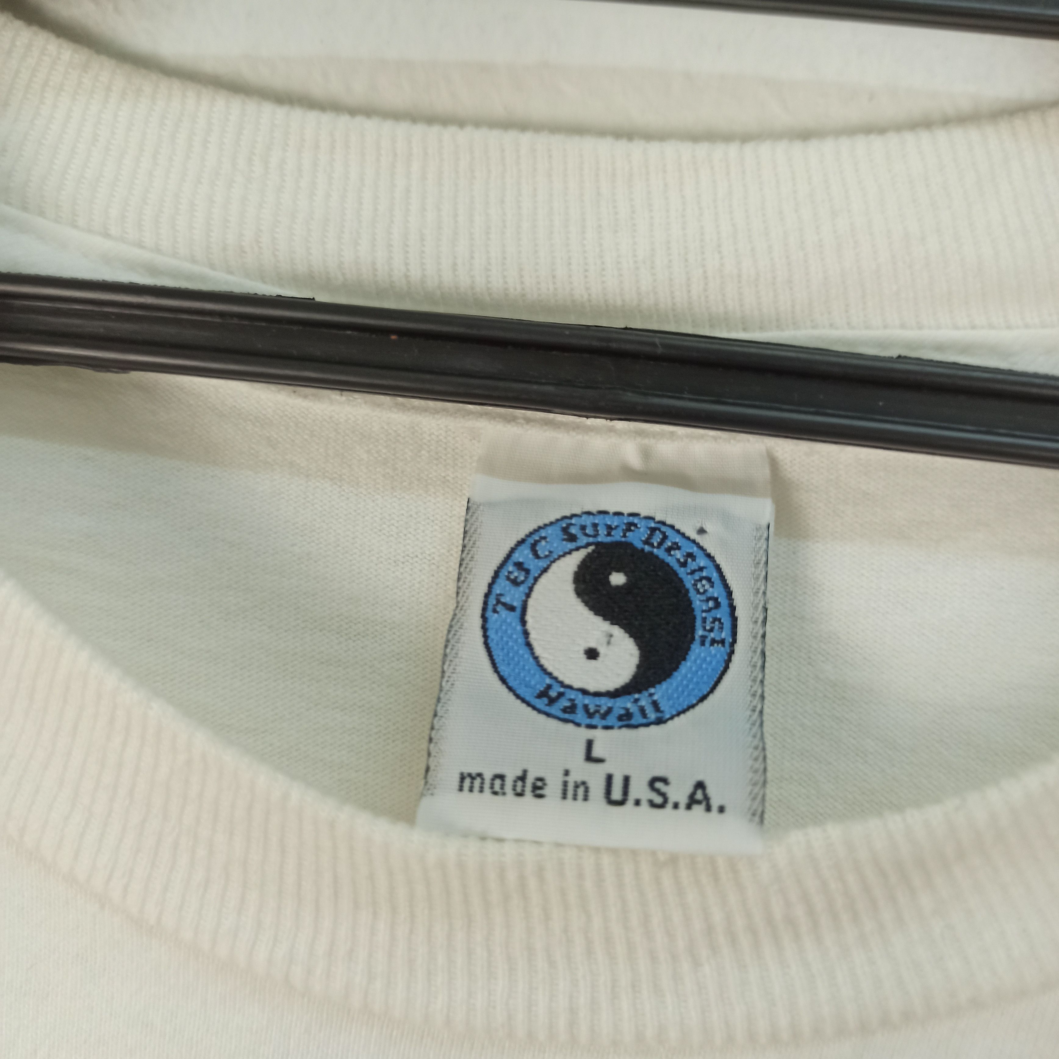 Vintage Vtg 90s T&C Surf Designs Hawaii Surf Surfboards Made in USA Size US L / EU 52-54 / 3 - 7 Thumbnail