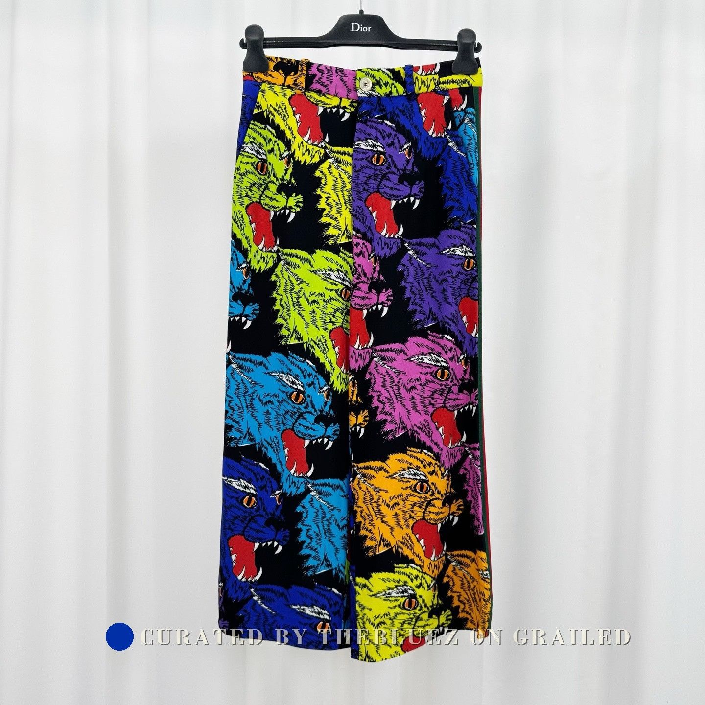 Gucci Gucci Tiger Head Webbing Casual Pants Size US 38 / EU 54 - 1 Thumbnail