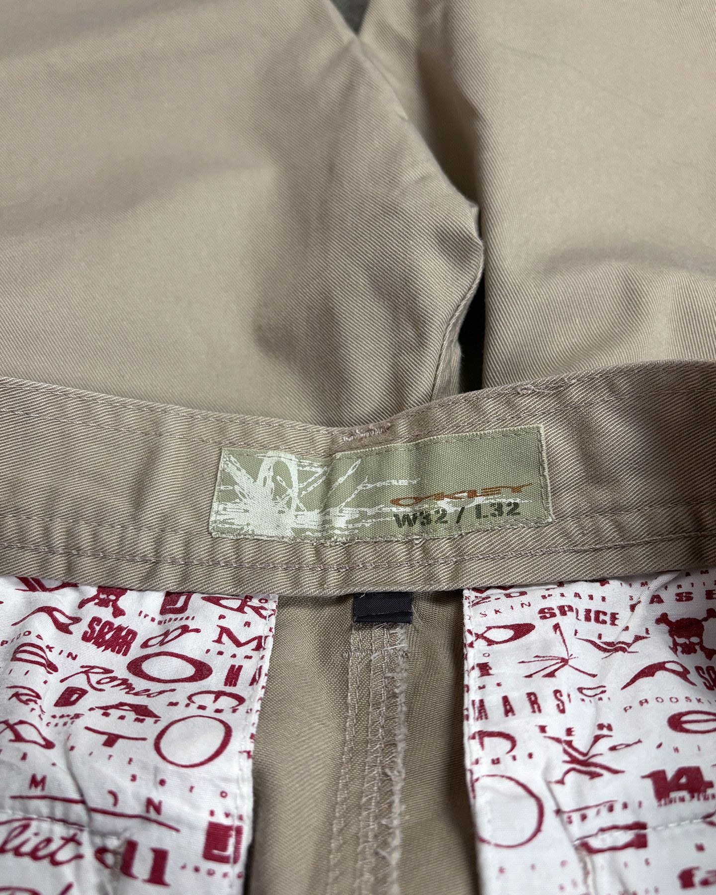 Oakley Oakley Software Embroidered Logo Straight Pants Size US 32 / EU 48 - 1 Thumbnail