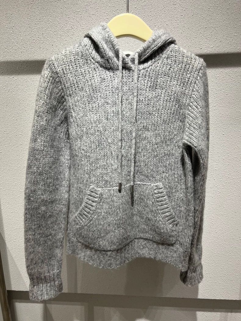 Helmut Lang HELMUT LANG Grey carded sweater Size XS / US 0-2 / IT 36-38 - 1 Thumbnail