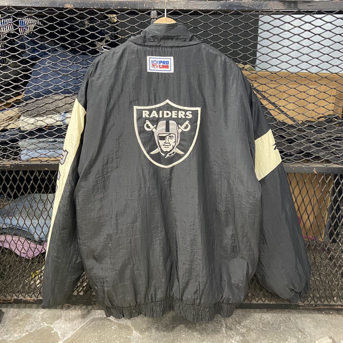 NFL ❤️‍🔥SEND OFFER❤️‍🔥 90S RAIDERS REEBOK NFL BOMBERS Size US L / EU 52-54 / 3 - 1 Thumbnail