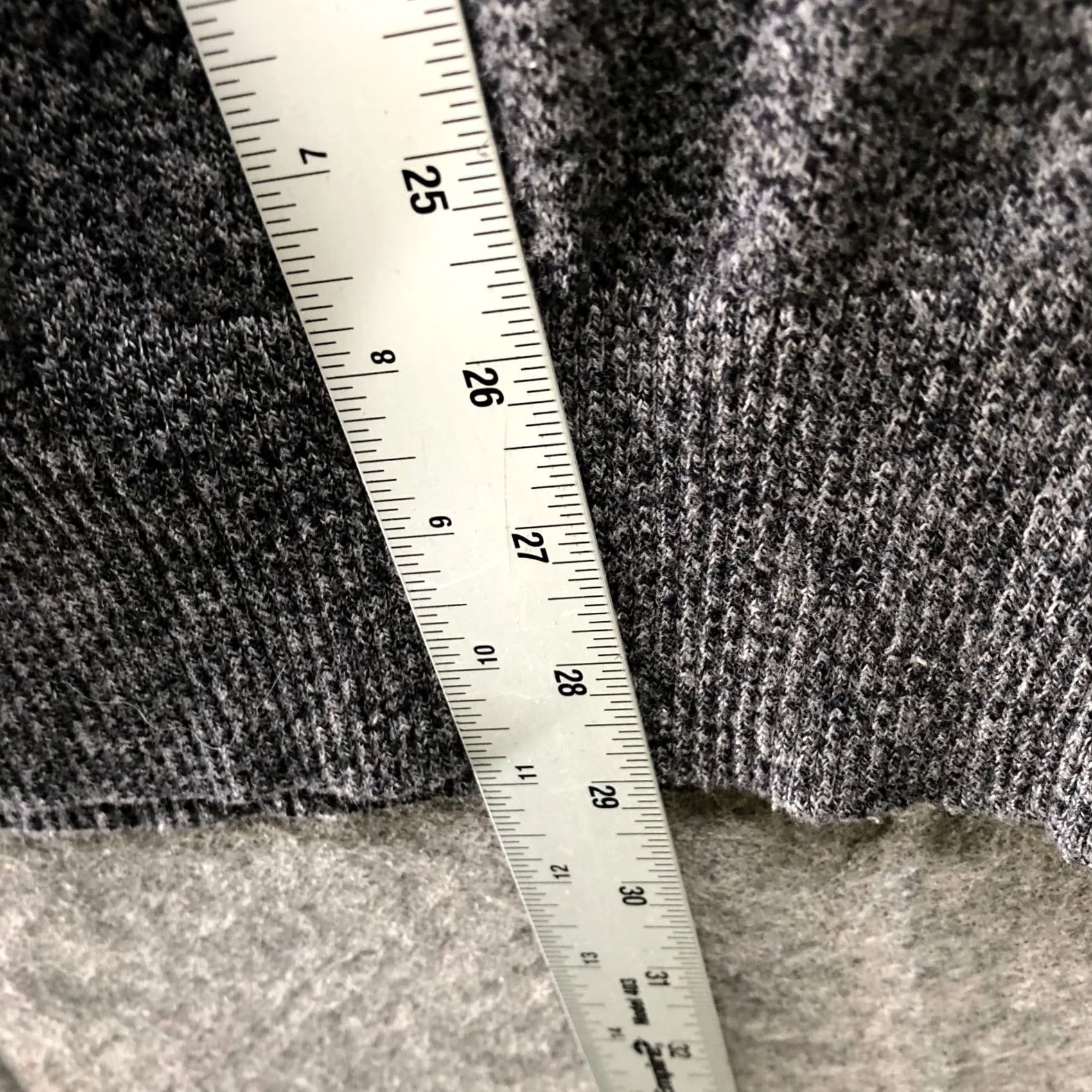 Banana Republic Banana Republic Shawl Collar Sweater Mens XL Heather Gray Wool Cotton Pullover Size US XL / EU 56 / 4 - 8 Thumbnail