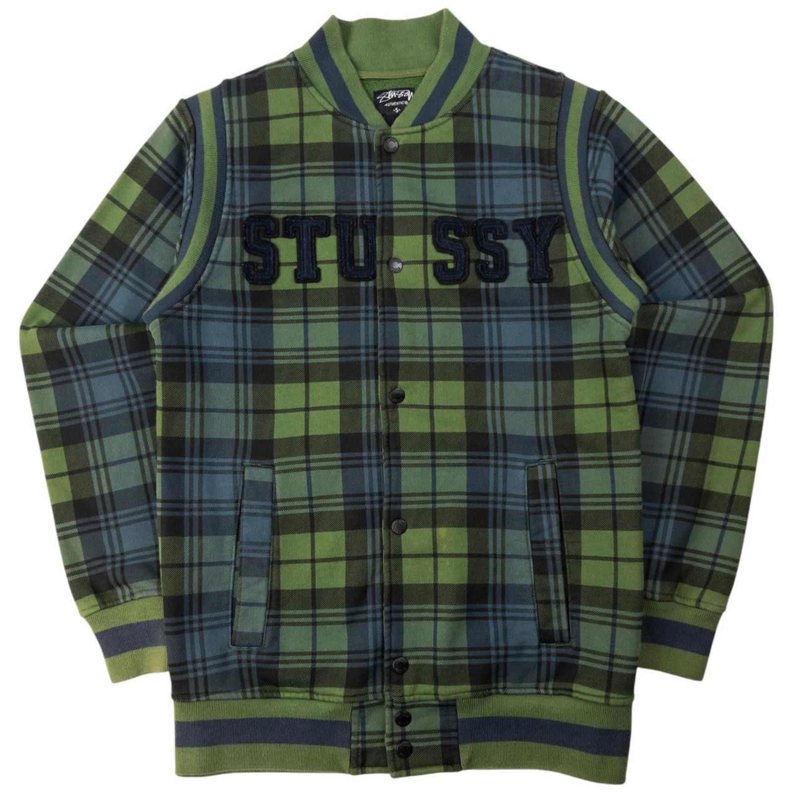 old stussy 90’s Lee Plaid Army Jacket Old Stüssy 90's Lee Plaid Army Jacket