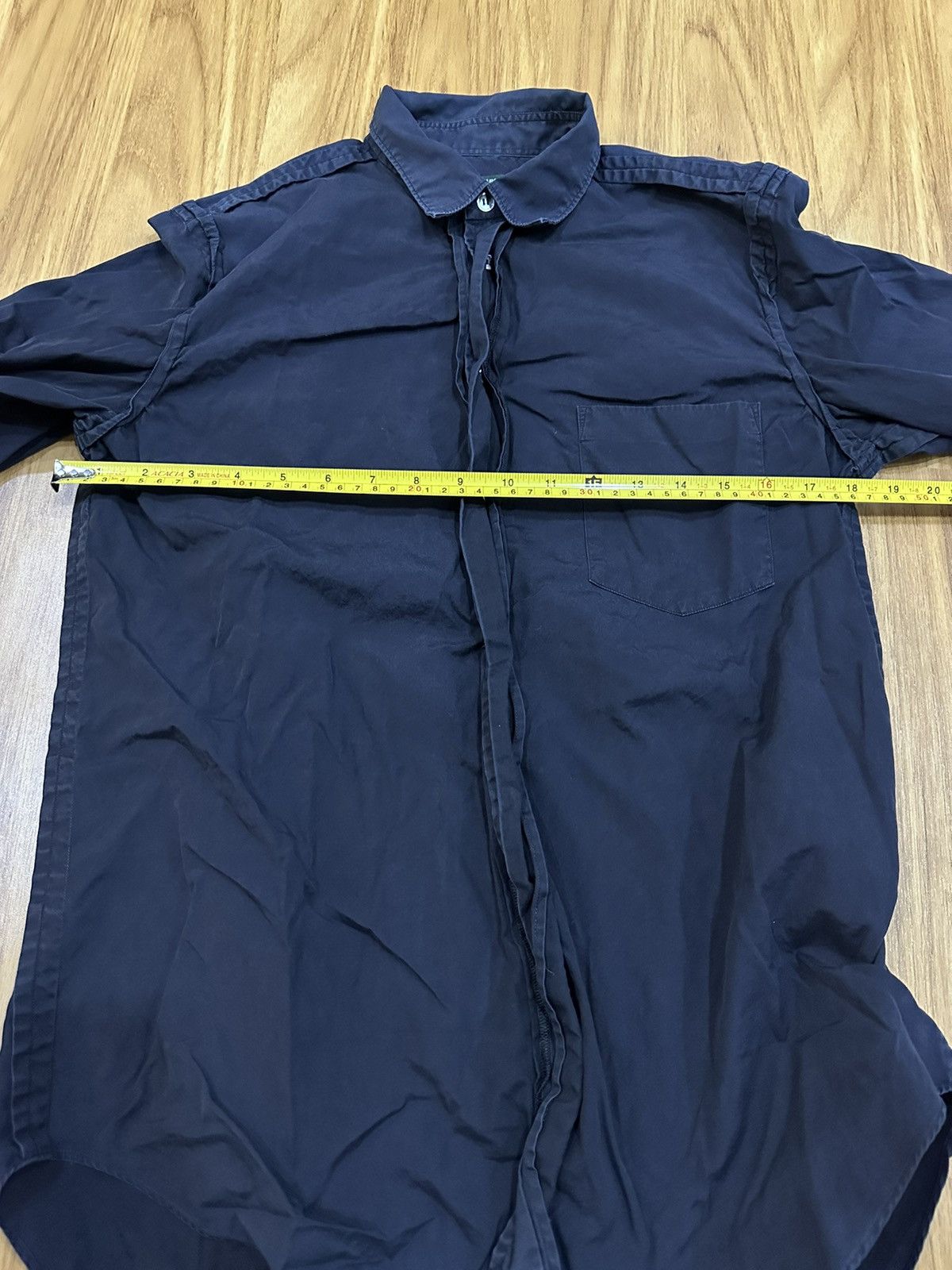Comme des Garcons AW99 Comme Des Garcons Homme Plus Evergreen Ruffle Shirt Size US S / EU 44-46 / 1 - 15 Thumbnail