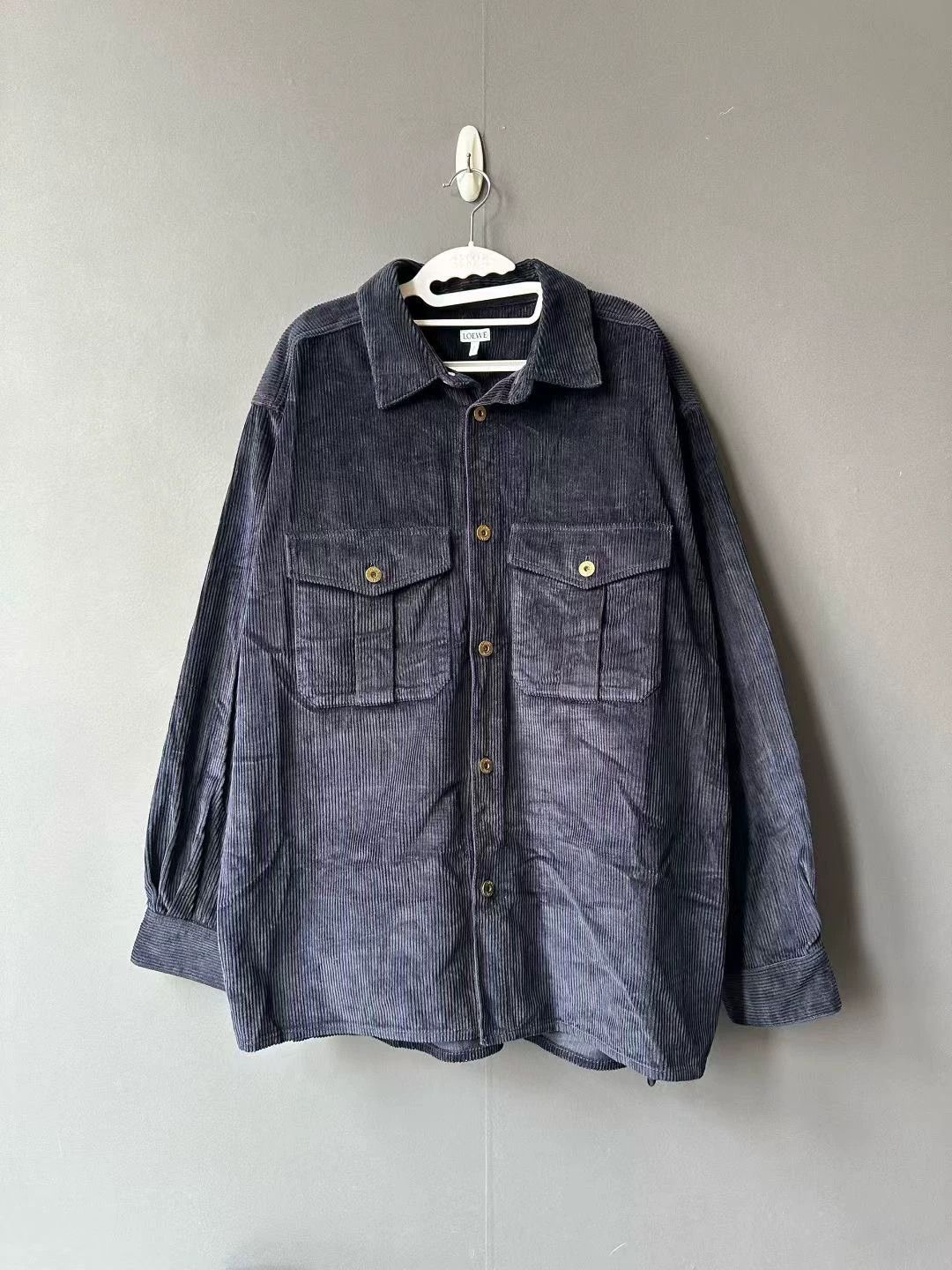 Loewe Loewe Corduroy Button-Up Jacket - dmc Size US XXL / EU 58 / 5 - 1 Thumbnail