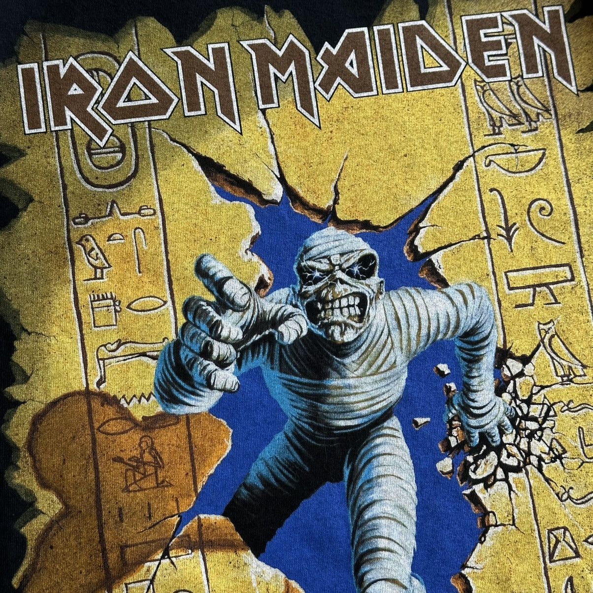Band Tees Vintage y2k Iron Maiden Powerslave Eddie Promo Band Tee Size US L / EU 52-54 / 3 - 5 Thumbnail
