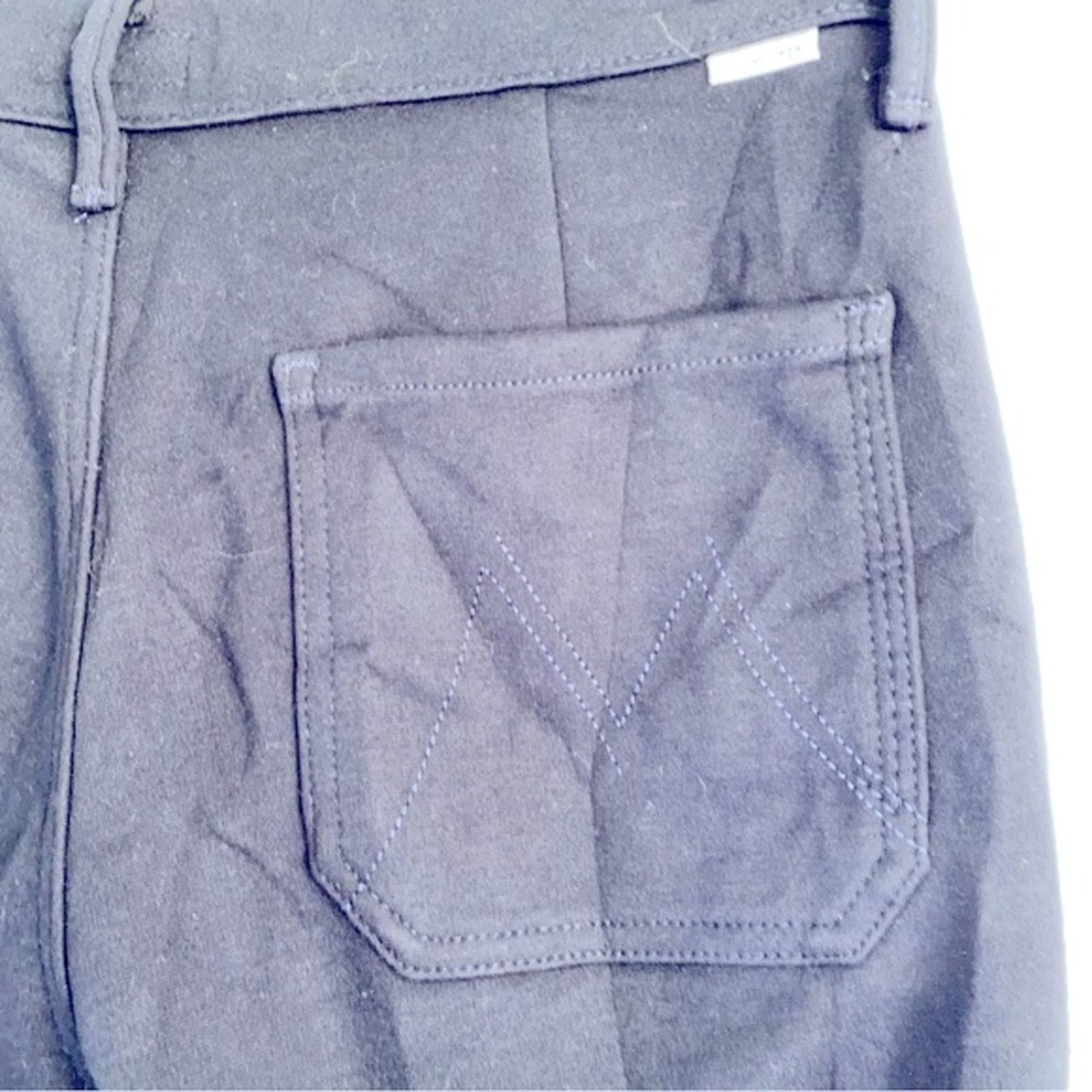 MOTHER Mother Denim Pleated Trainer Blue French Kissing Jeans 27 Size 27" / US 4 / IT 40 - 10 Thumbnail